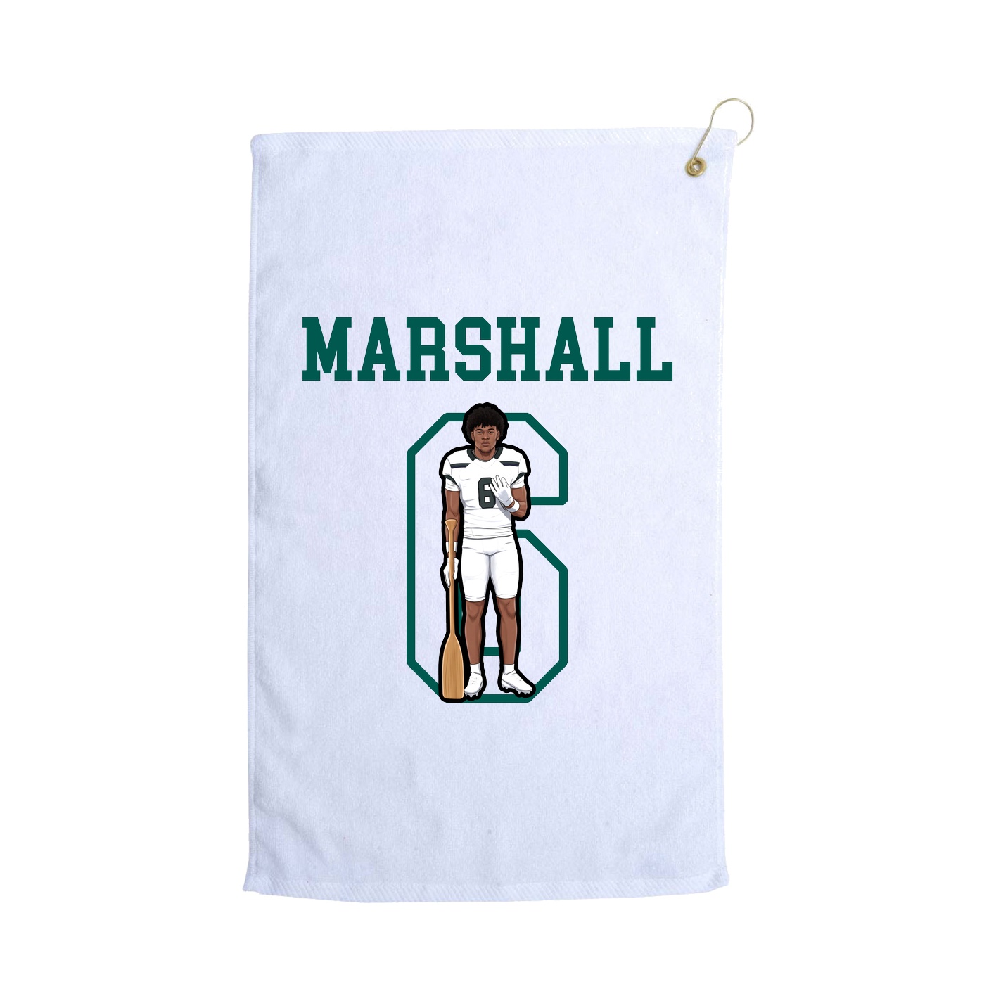 Golf Towel — Shirsey in White