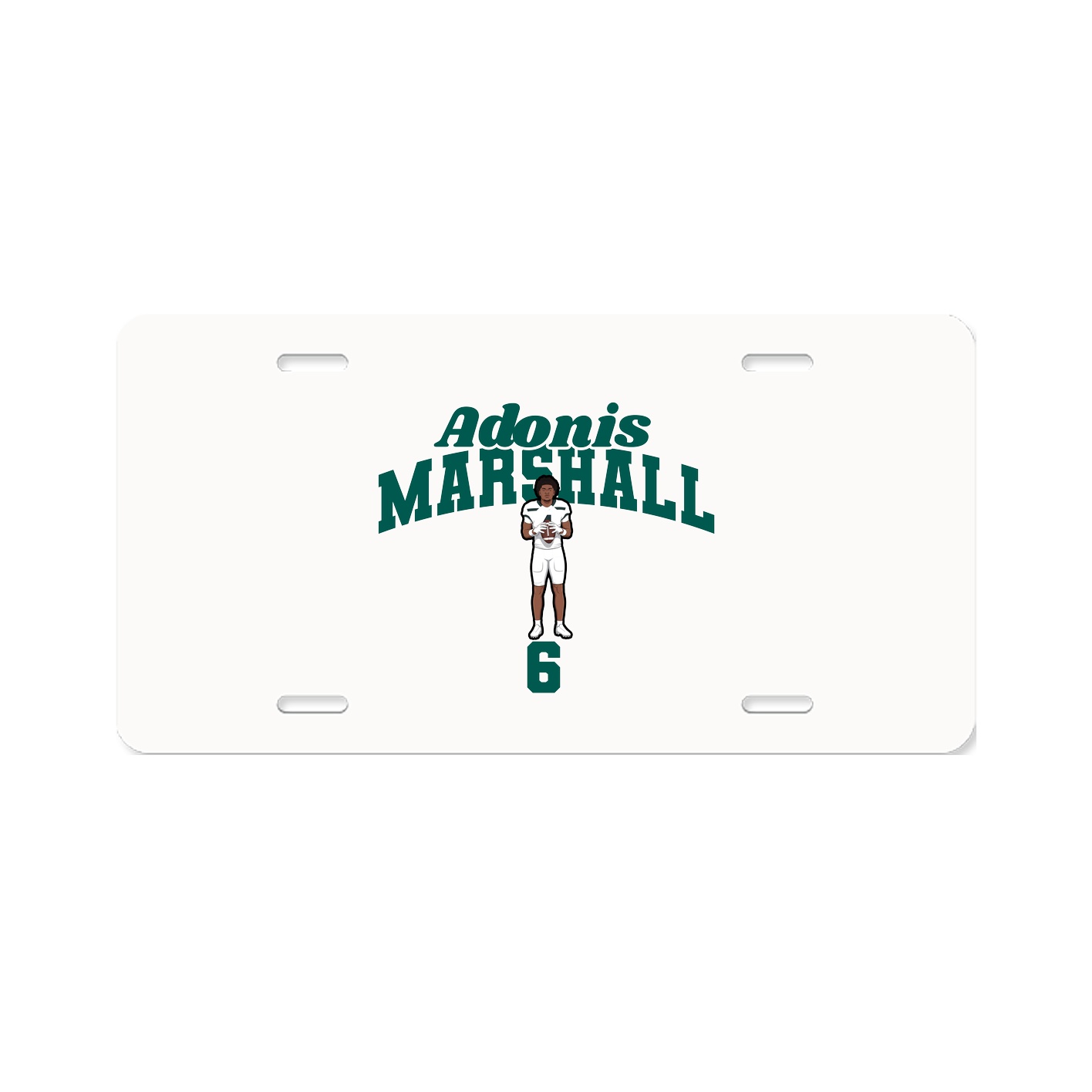 License Plate — Signature Arch in Classic