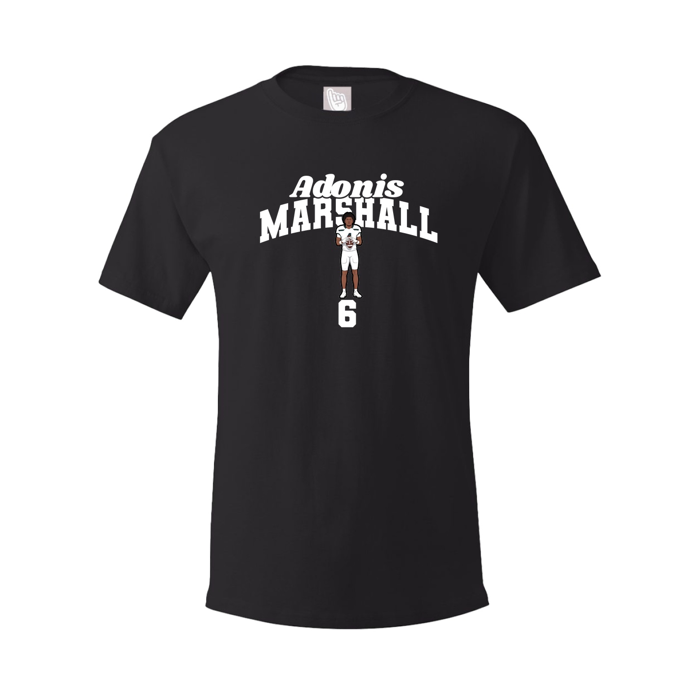 Youth Tee — Signature Arch in Black
