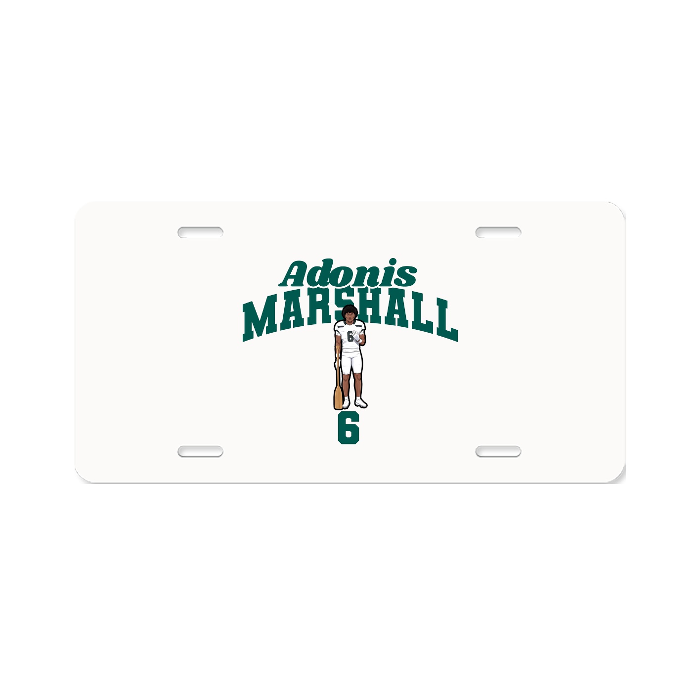 License Plate — Signature Arch in Classic