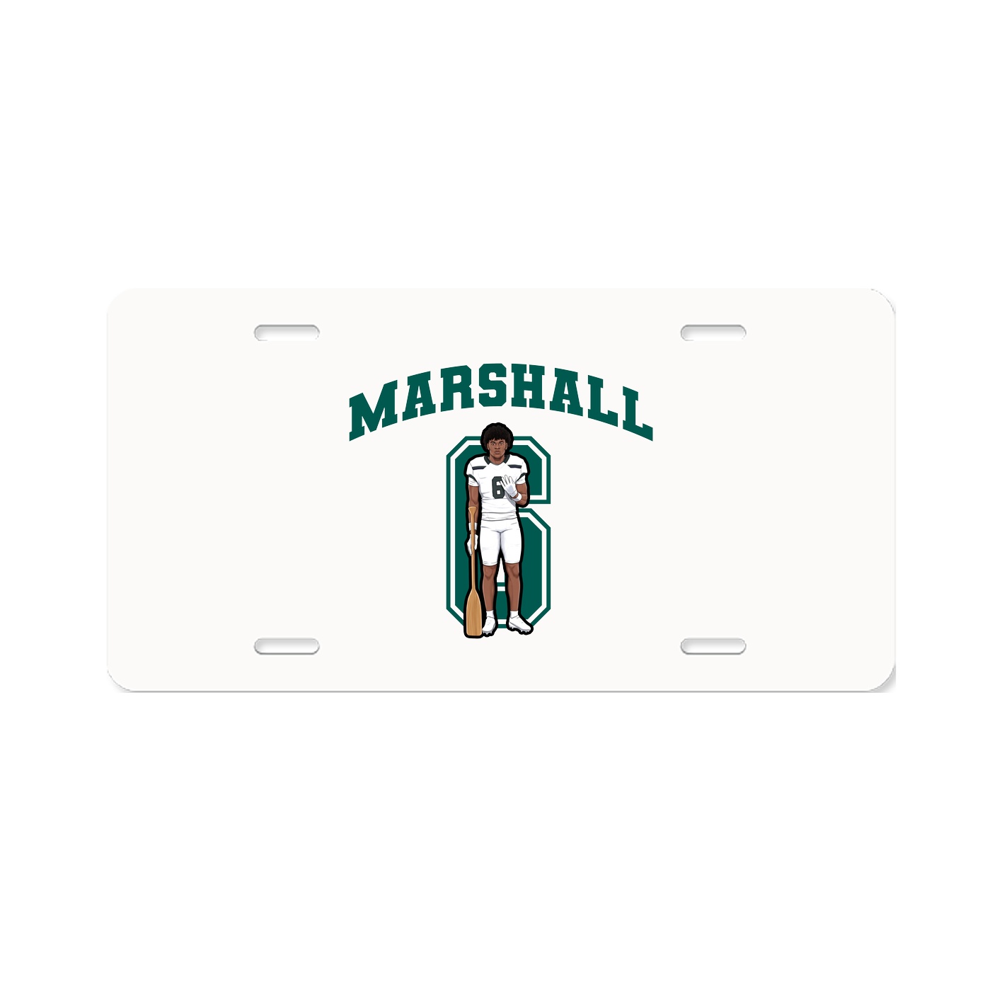 License Plate — Number in Classic