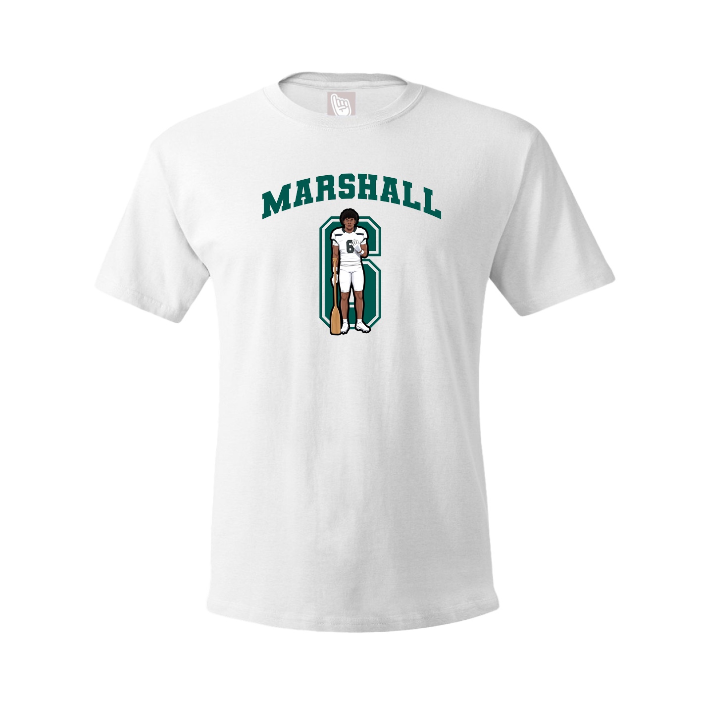 Tee — Number in White