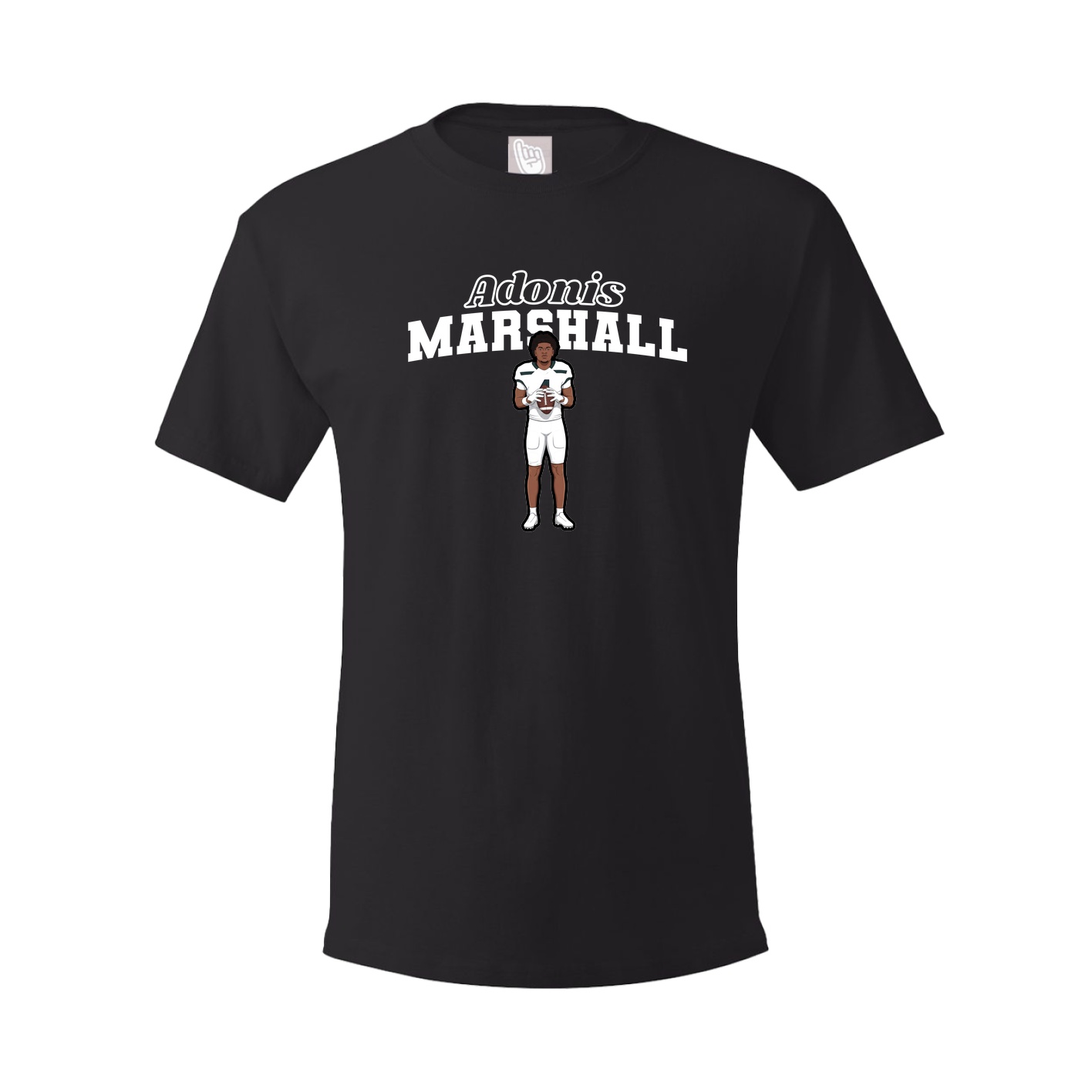 Tee — Name Arch in Black