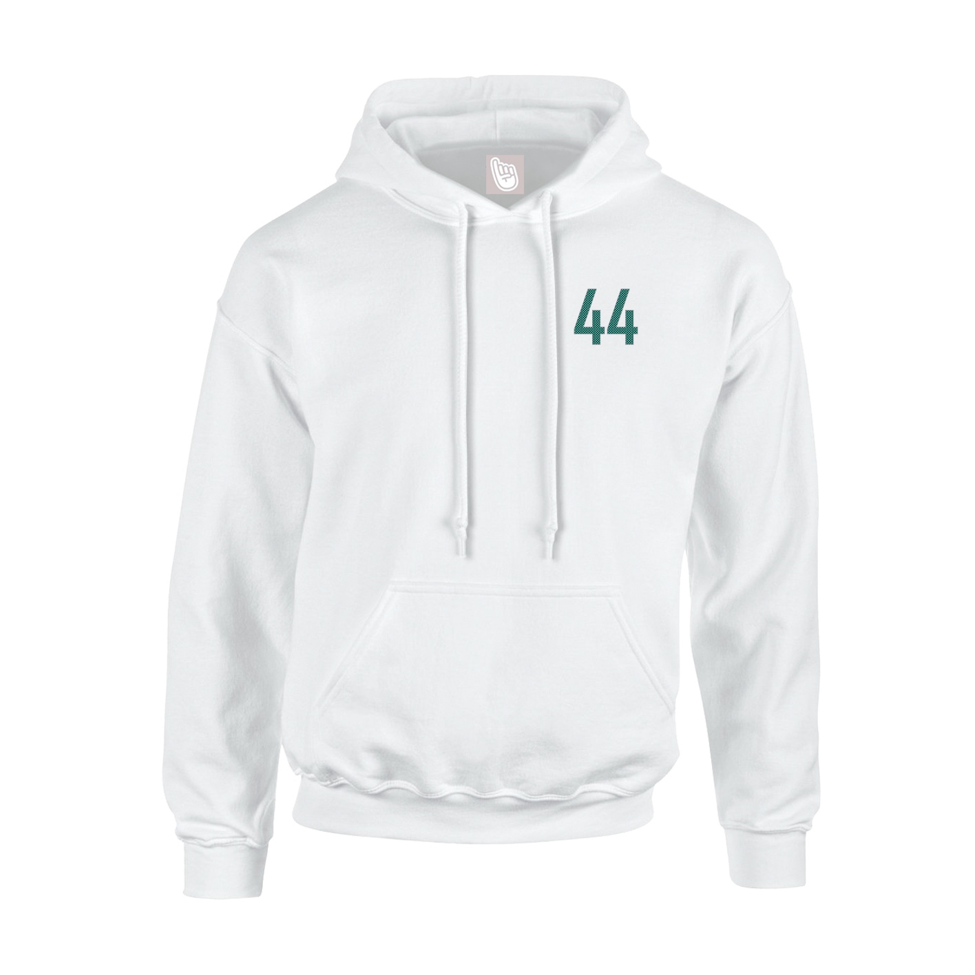Youth Hoodie — Front Shirsy in White