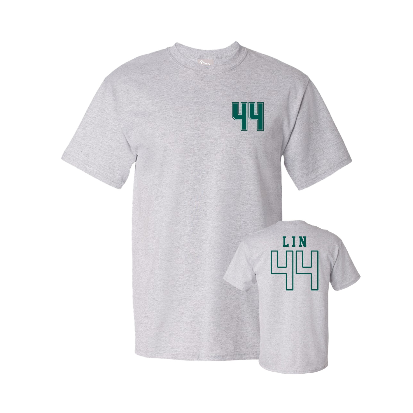 Tee — Chest Back in Grey