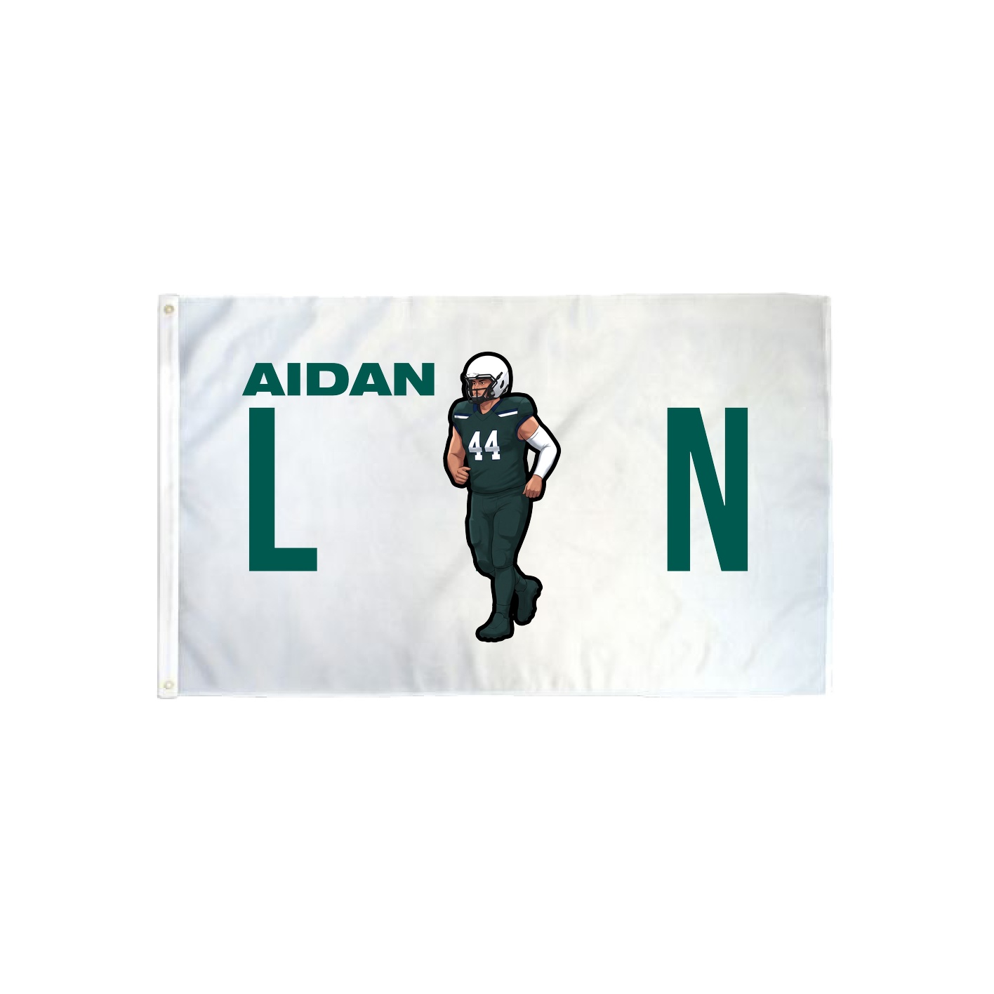 3x5 Flag — Player Name in Classic