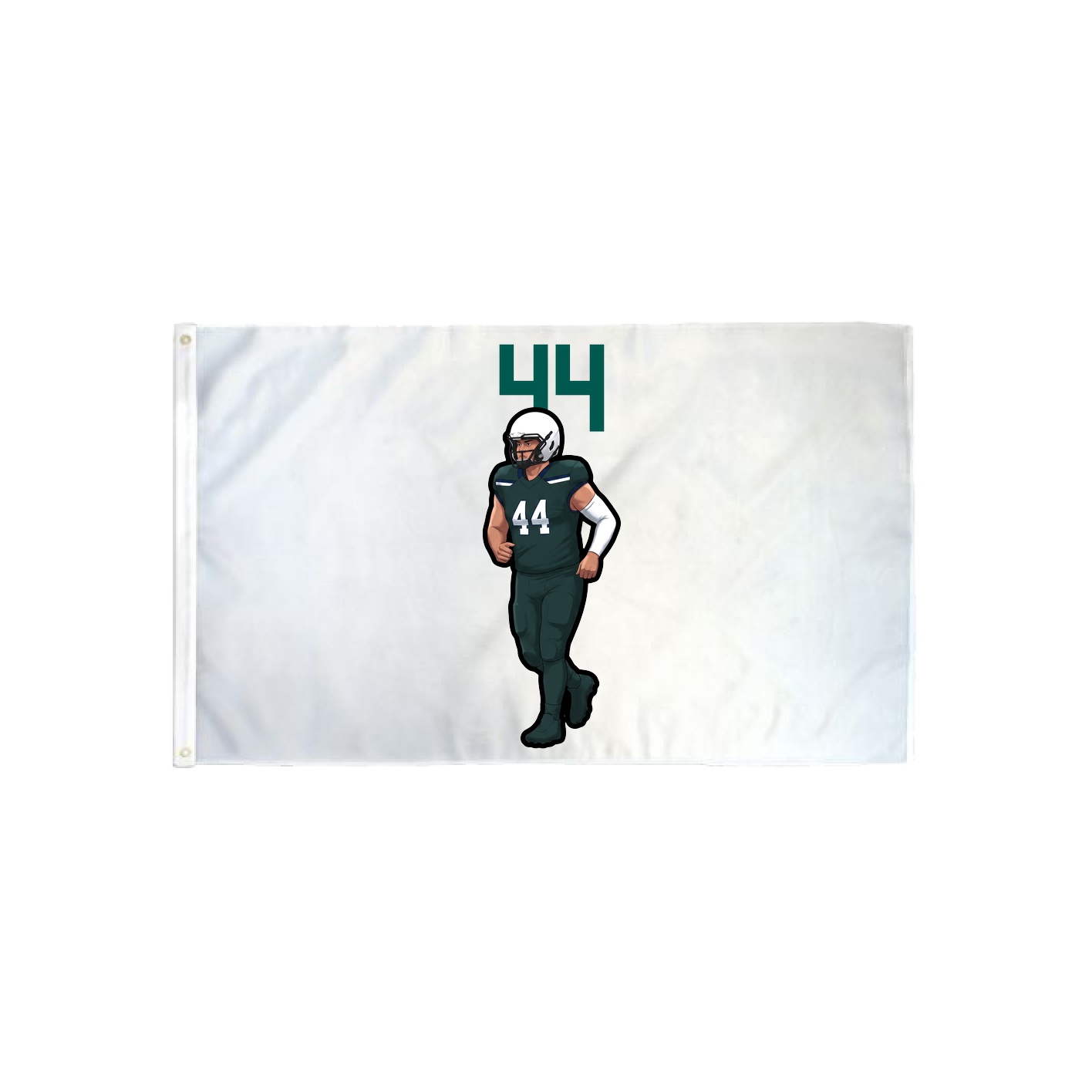 3x5 Flag — Number Top in Classic