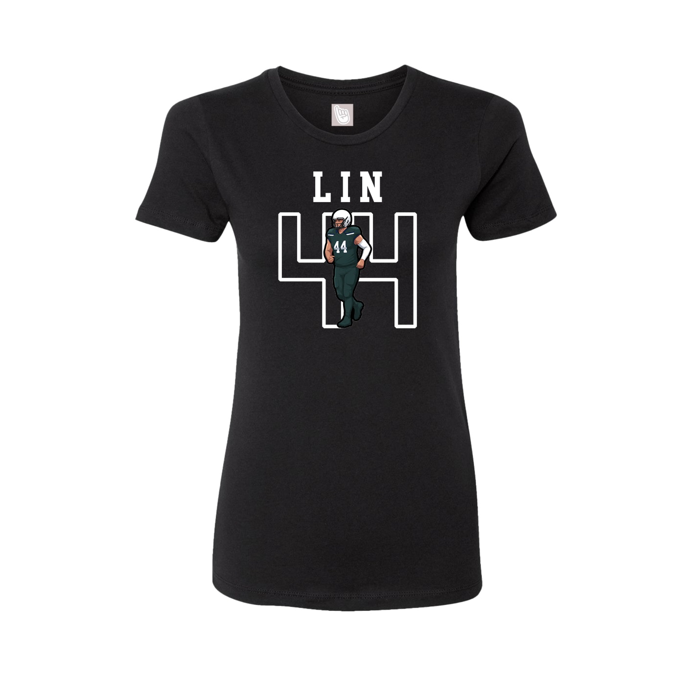 Fitted Women's Tee — Shirsey in Black