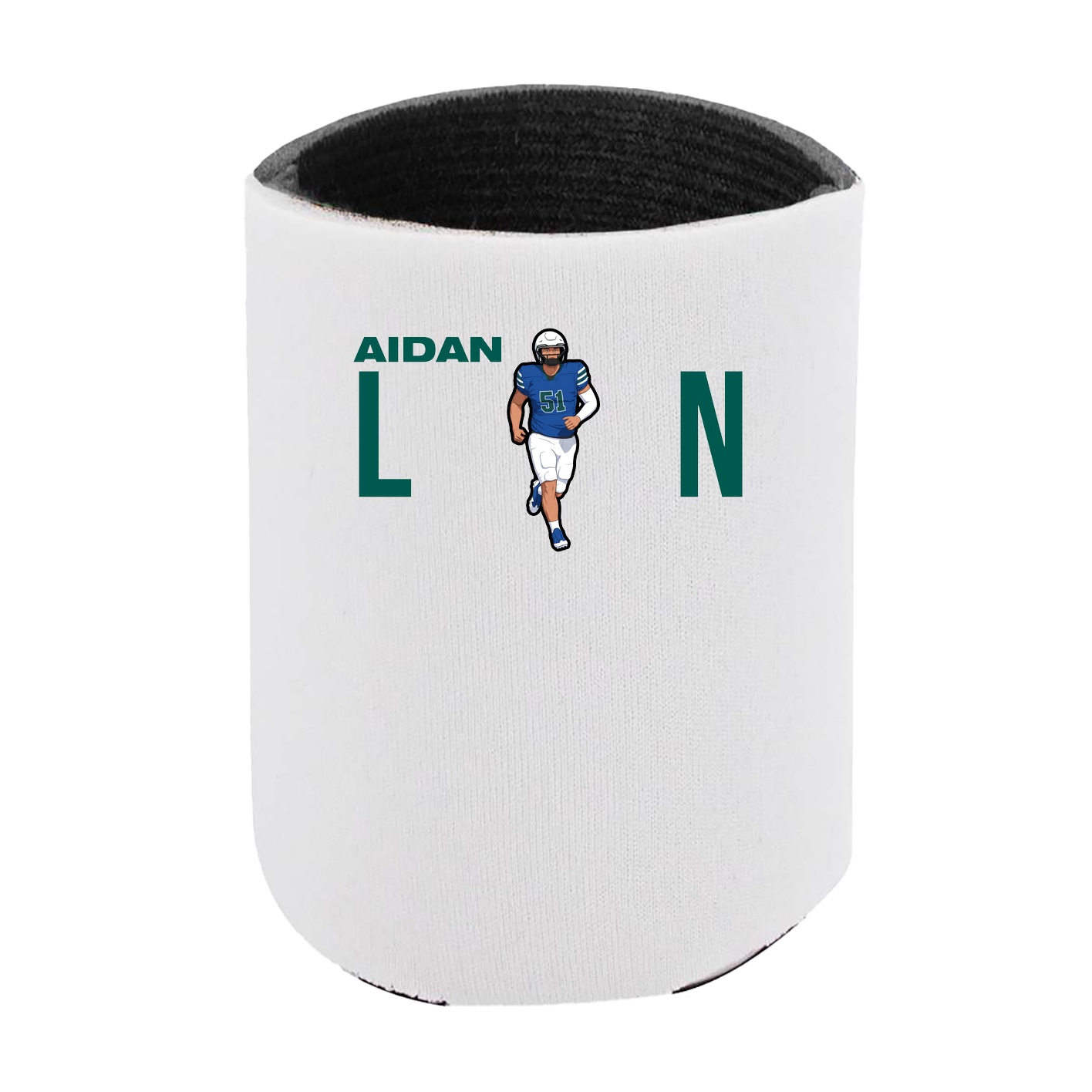Can Holder — Player Name in White