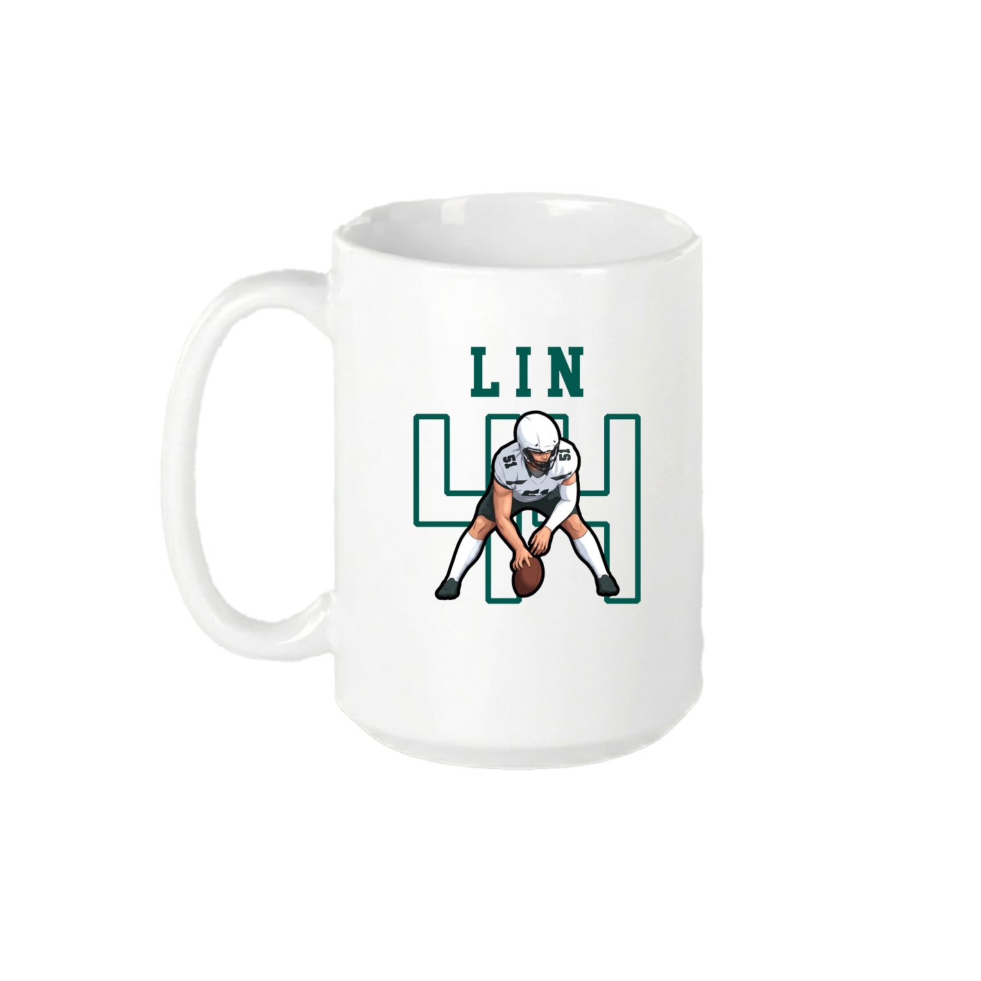 15oz Coffee Mug — Shirsey in White