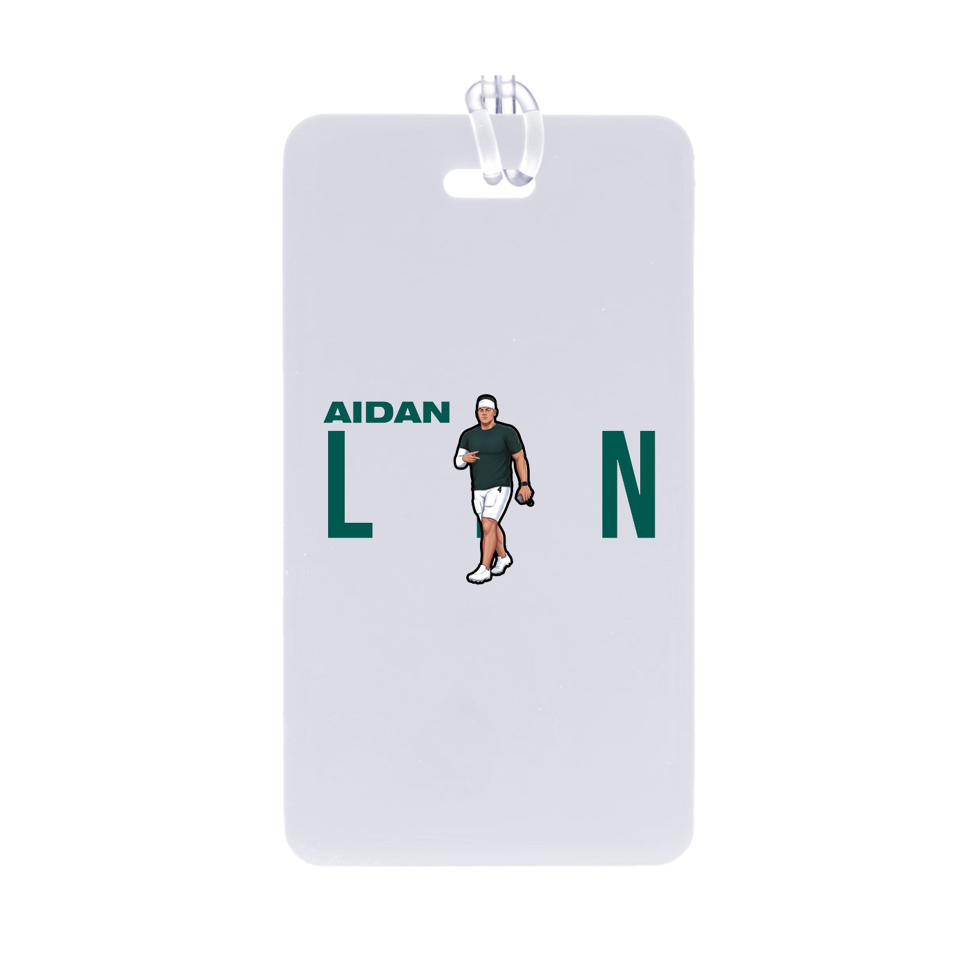 Bag Tag — Player Name in Classic