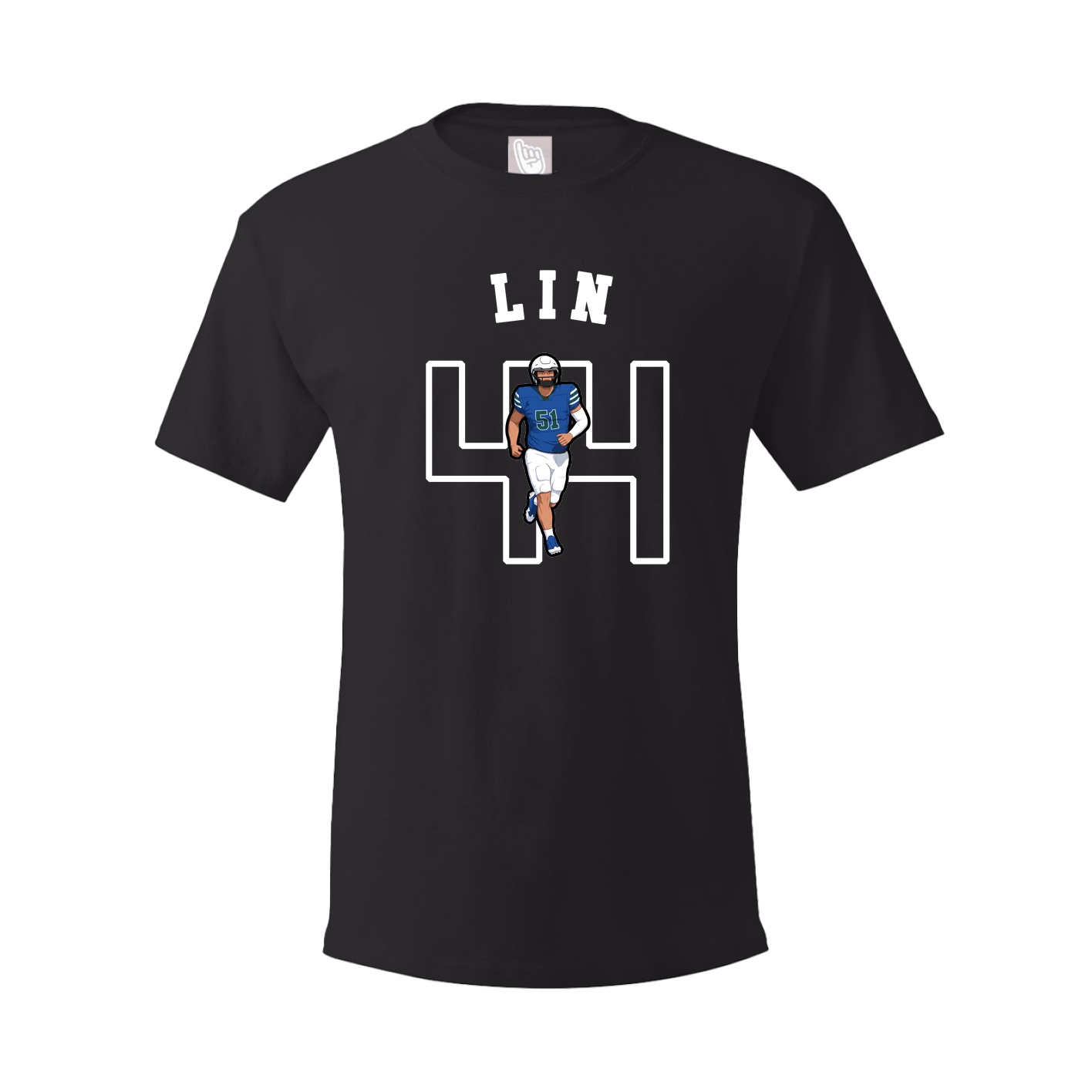 Youth Tee — Shirsey Arch in Black