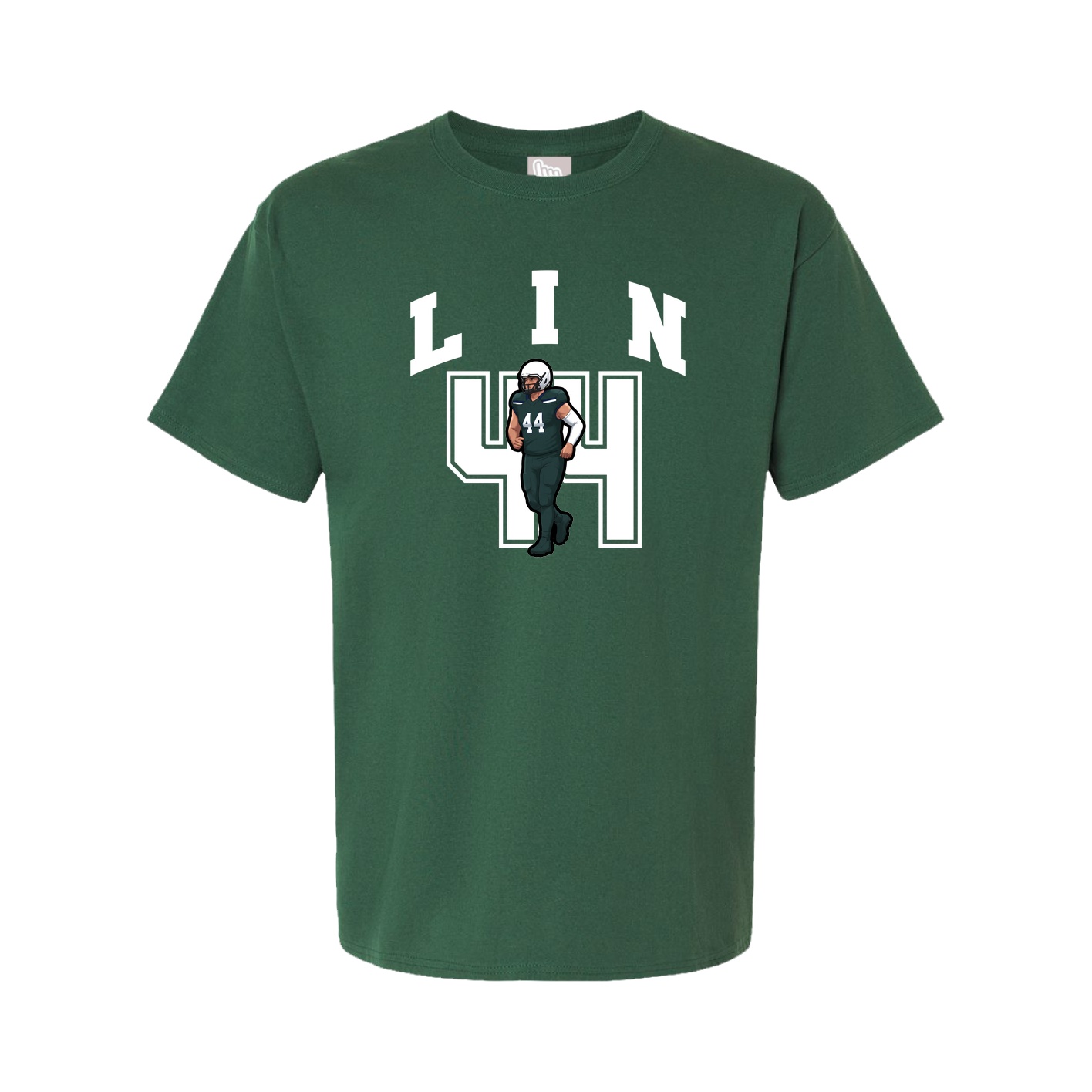 Tee — Number in Green