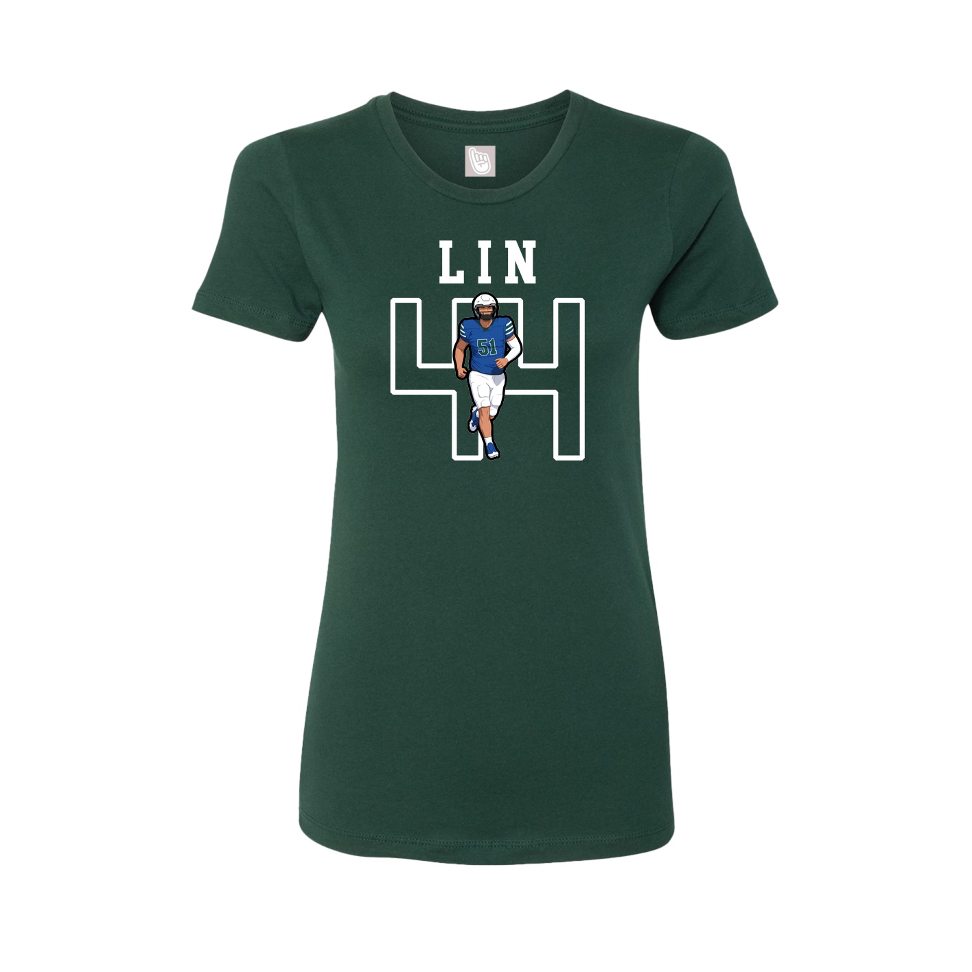 Fitted Women's Tee — Shirsey in Green