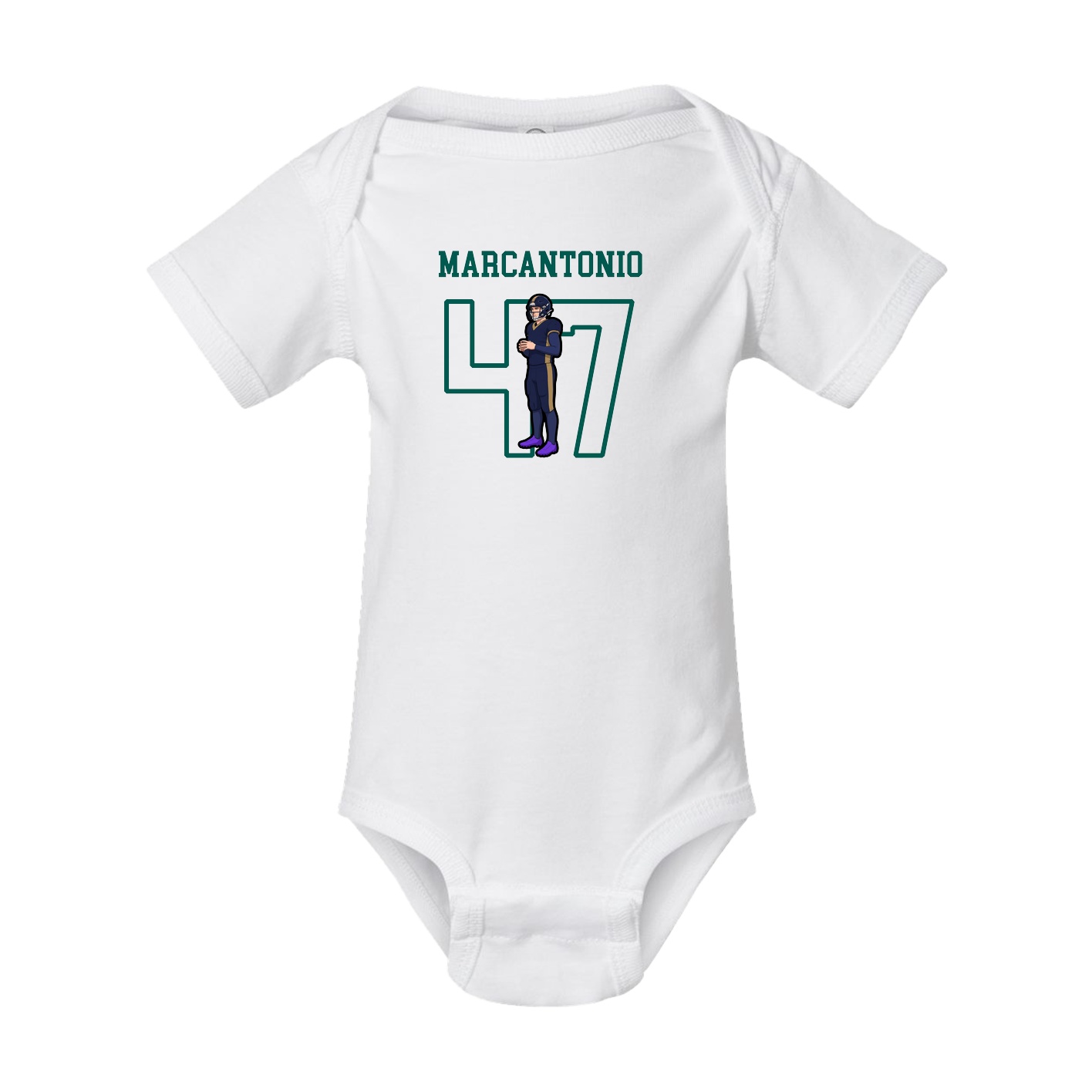 Baby Onesie — Shirsey in White