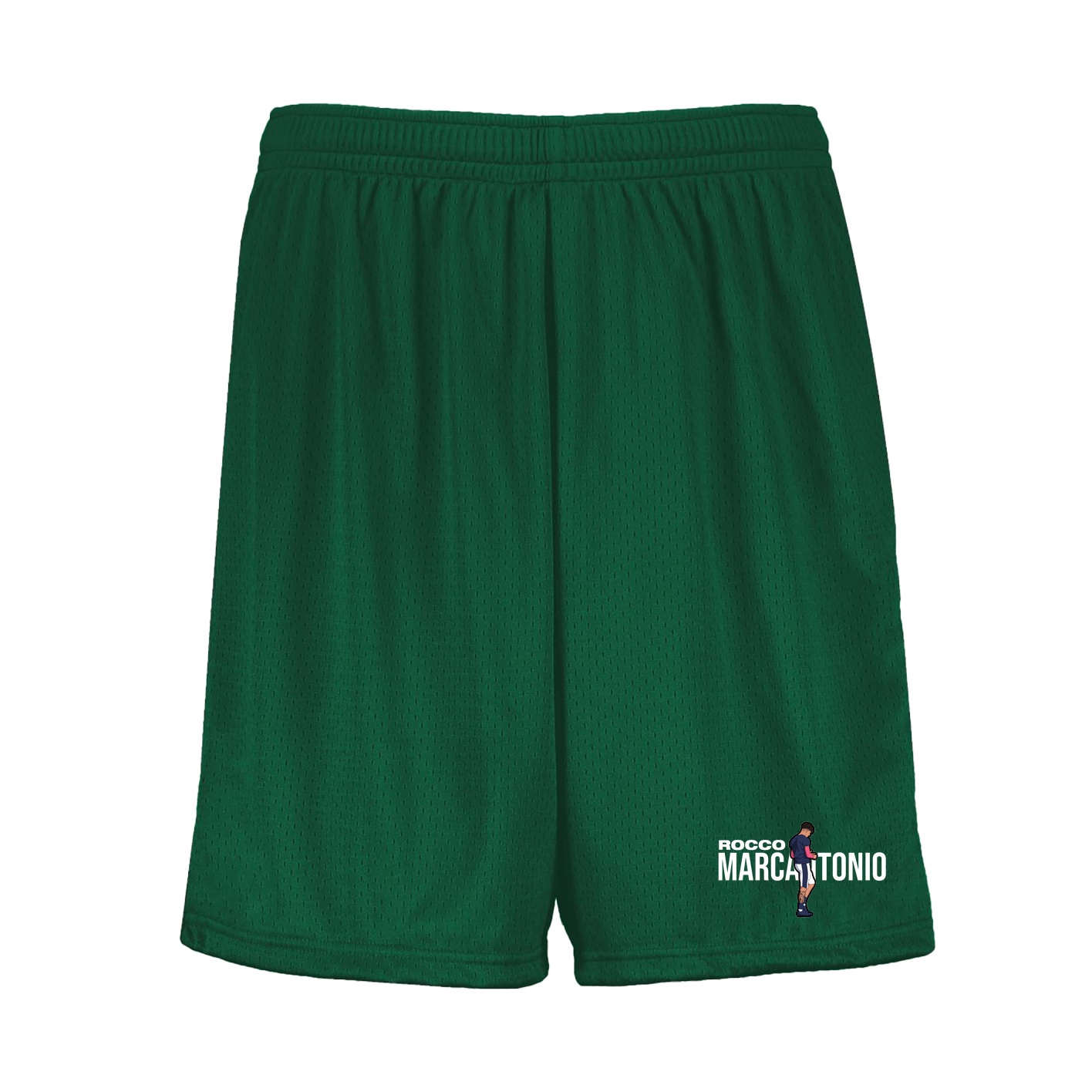 Shorts — Player Name in Green