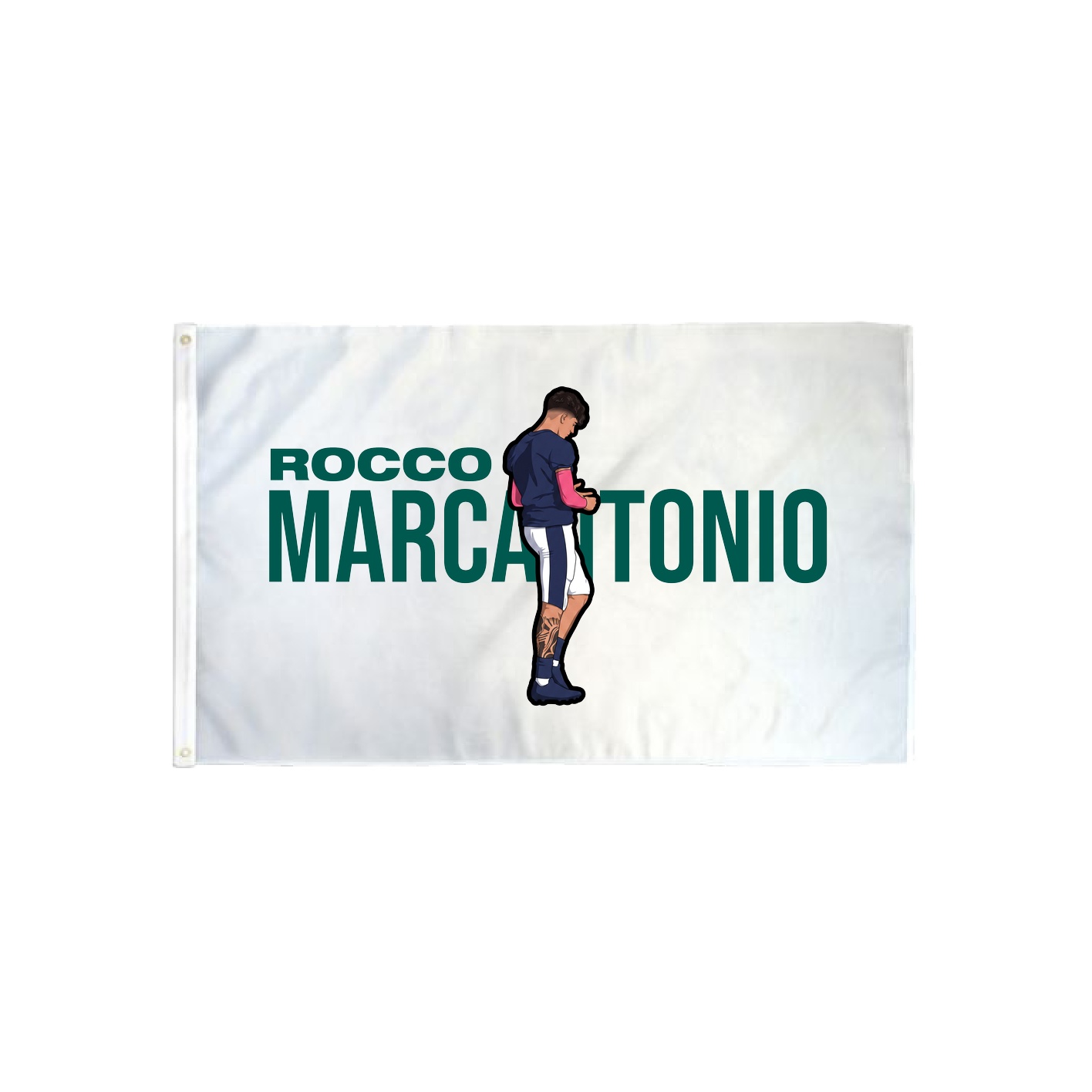 3x5 Flag — Player Name in Classic