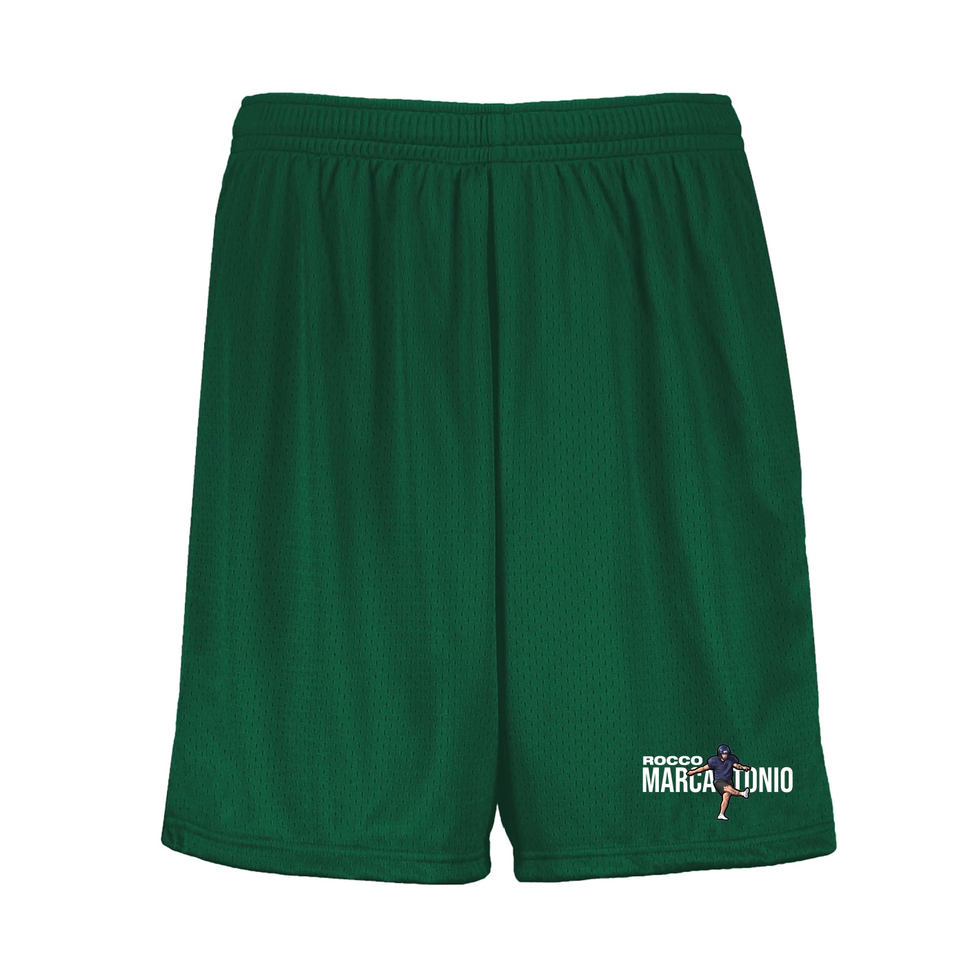 Shorts — Player Name in Green