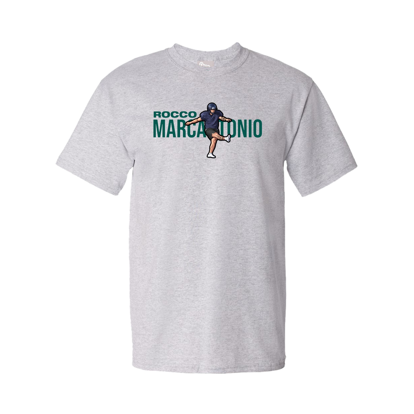 Youth Tee — Player Name in Grey