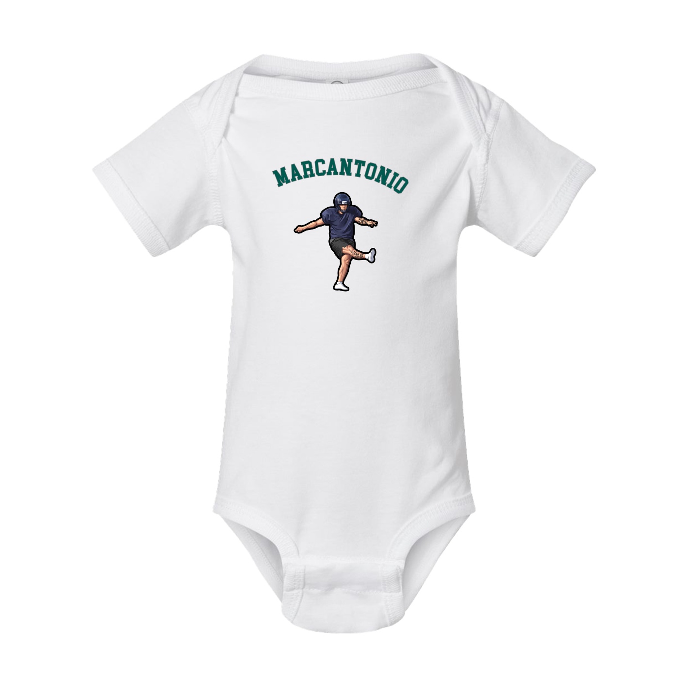 Baby Onesie — Shirsey Arch in White