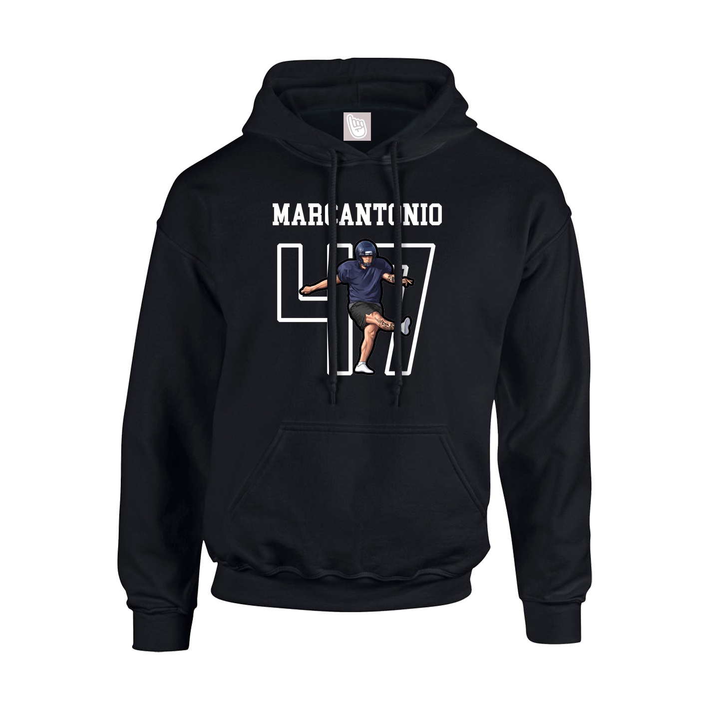 Youth Hoodie — Shirsey in Black