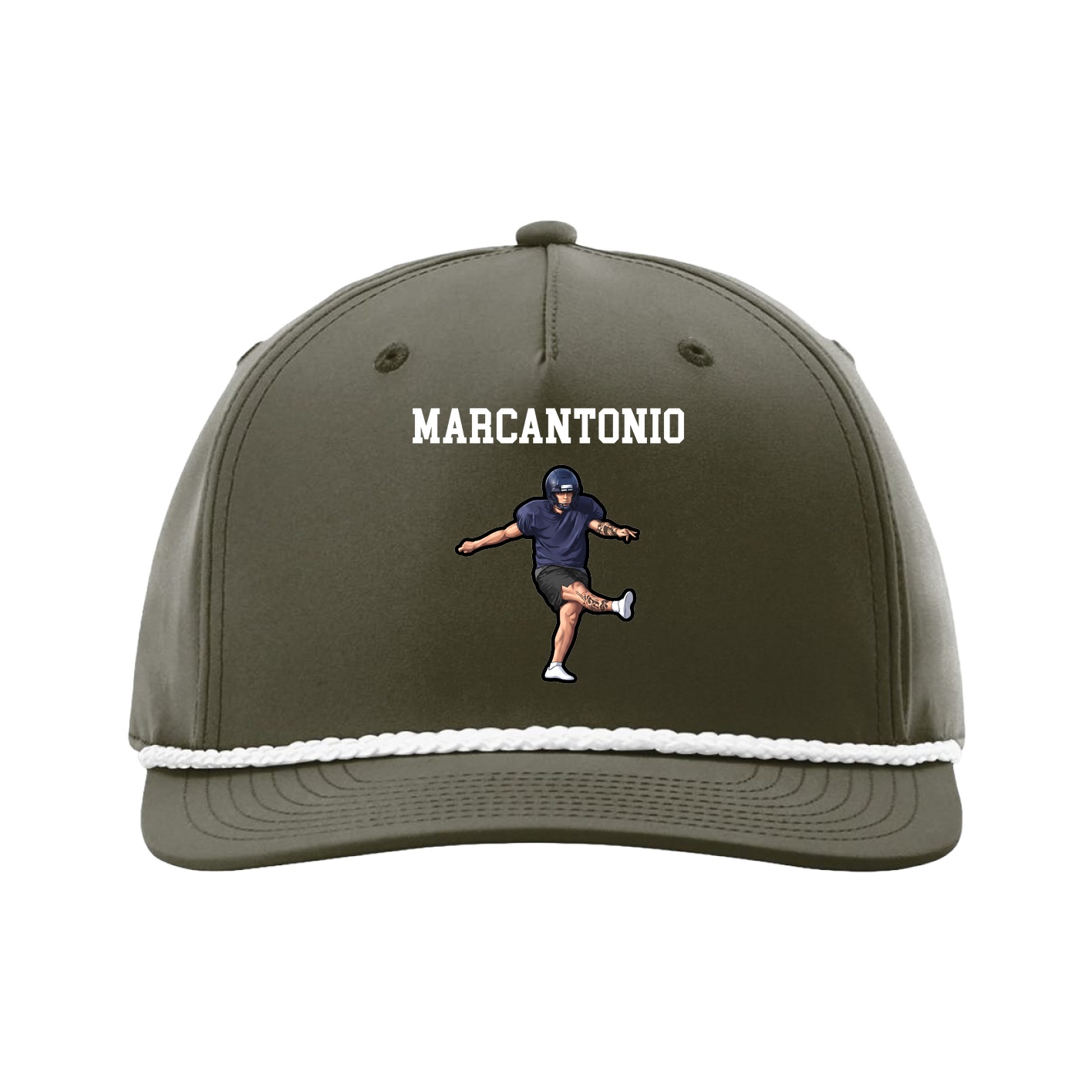 Five-Panel Classic Rope Cap — Shirsey in Green