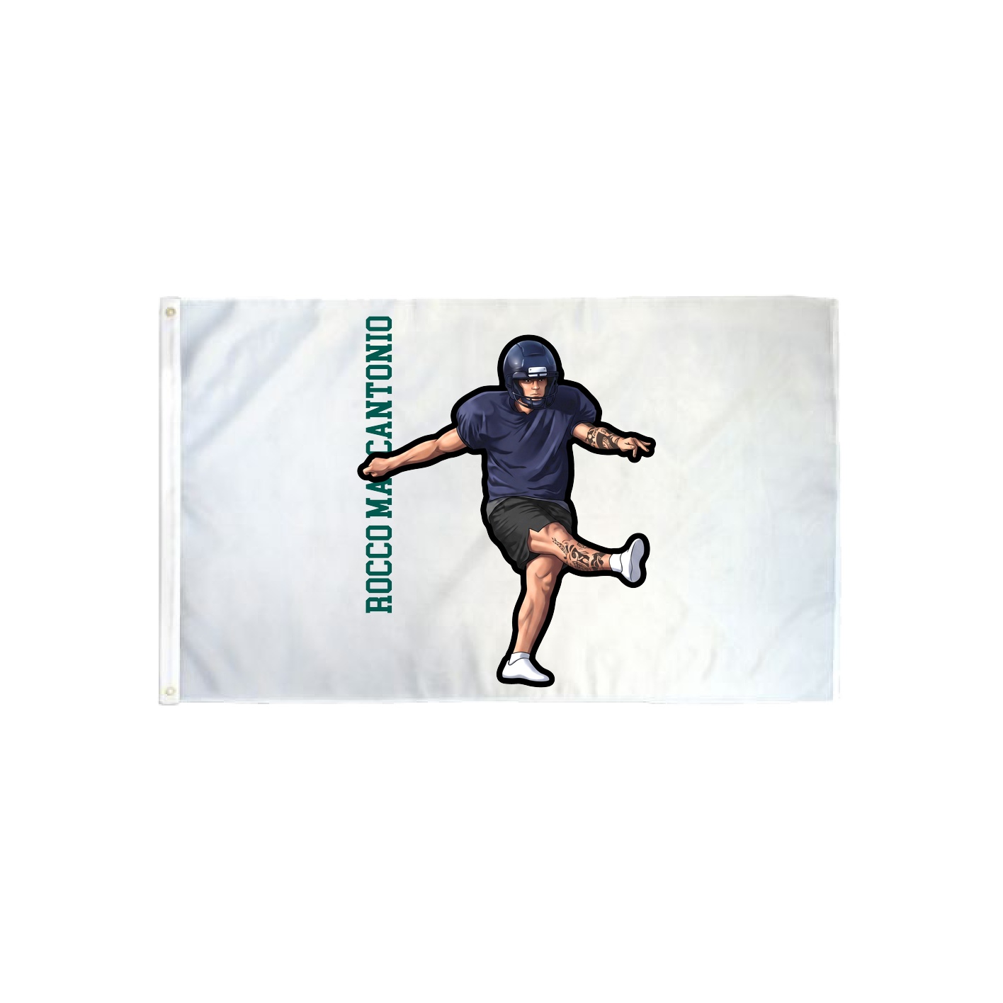 3x5 Flag — Name Vertical in Classic