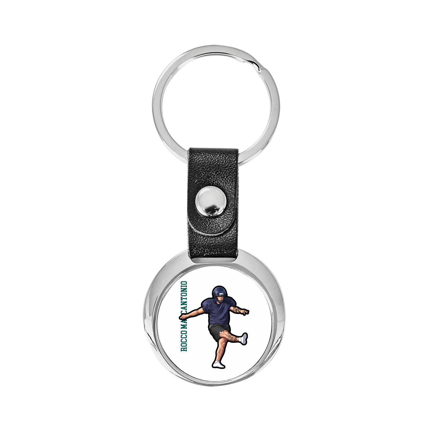 Key Chain — Name Vertical in Classic
