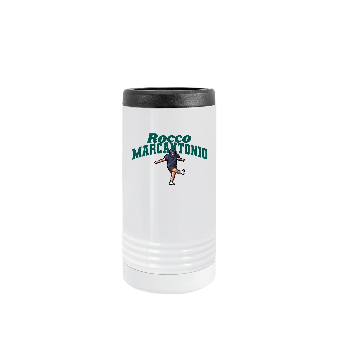 Slim Beverage Holder — Signature Arch in White