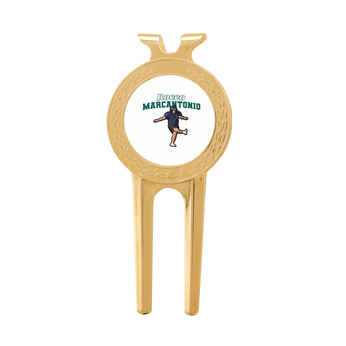 Divot Tool with Ball Marker — Name Arch in Classic