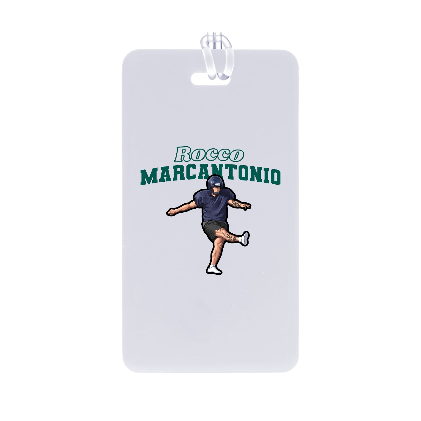 Bag Tag — Name Arch in Classic