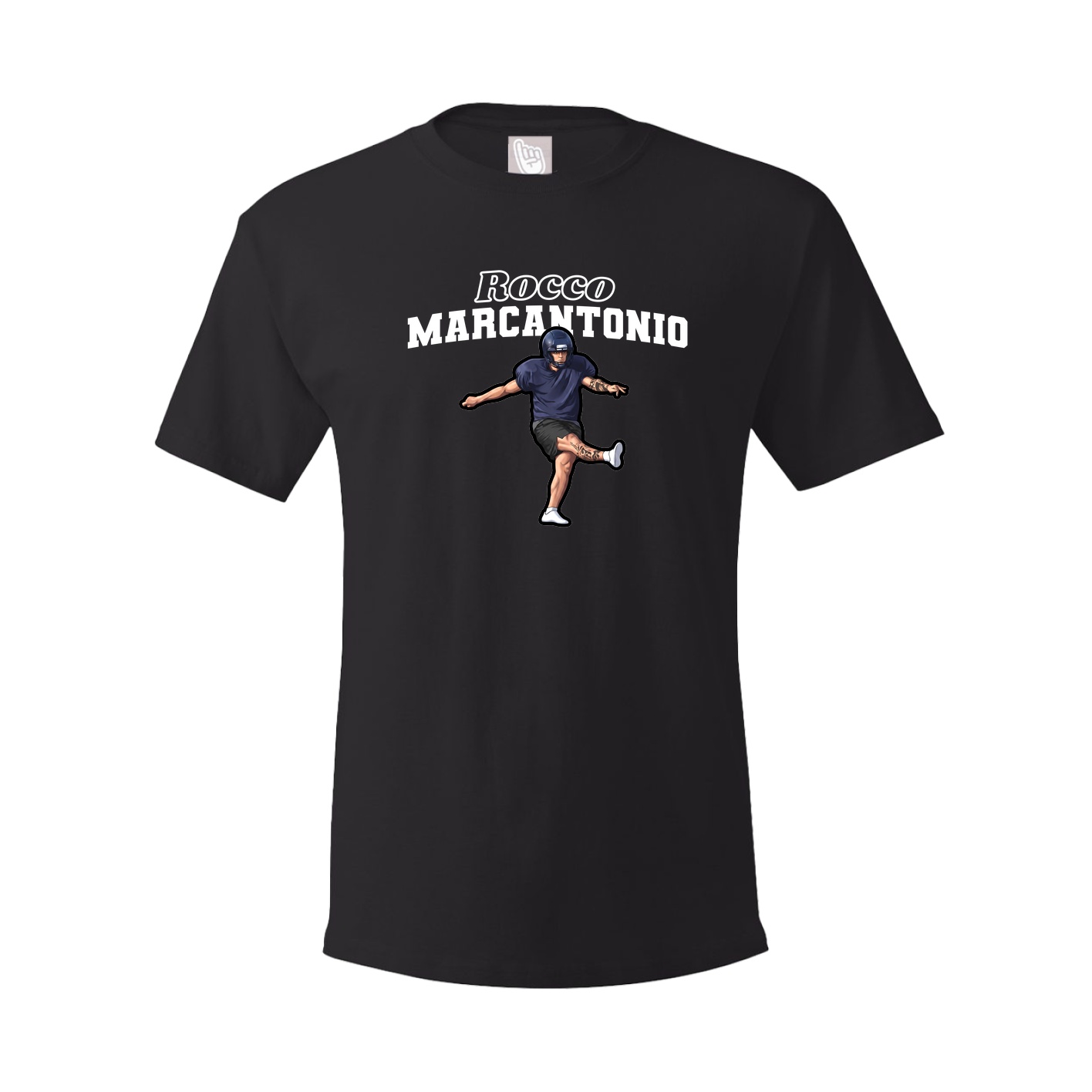 Youth Tee — Name Arch in Black