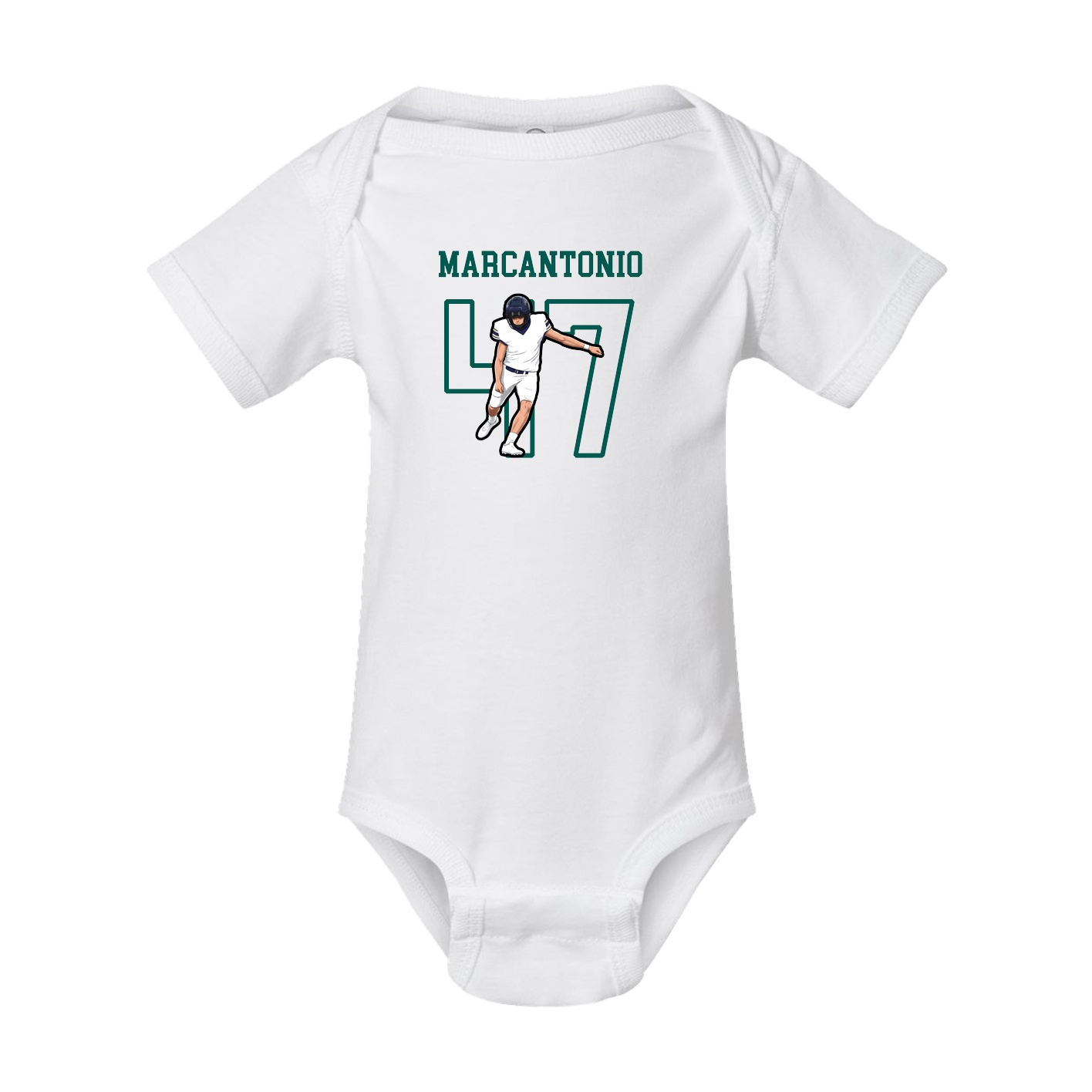 Baby Onesie — Shirsey in White