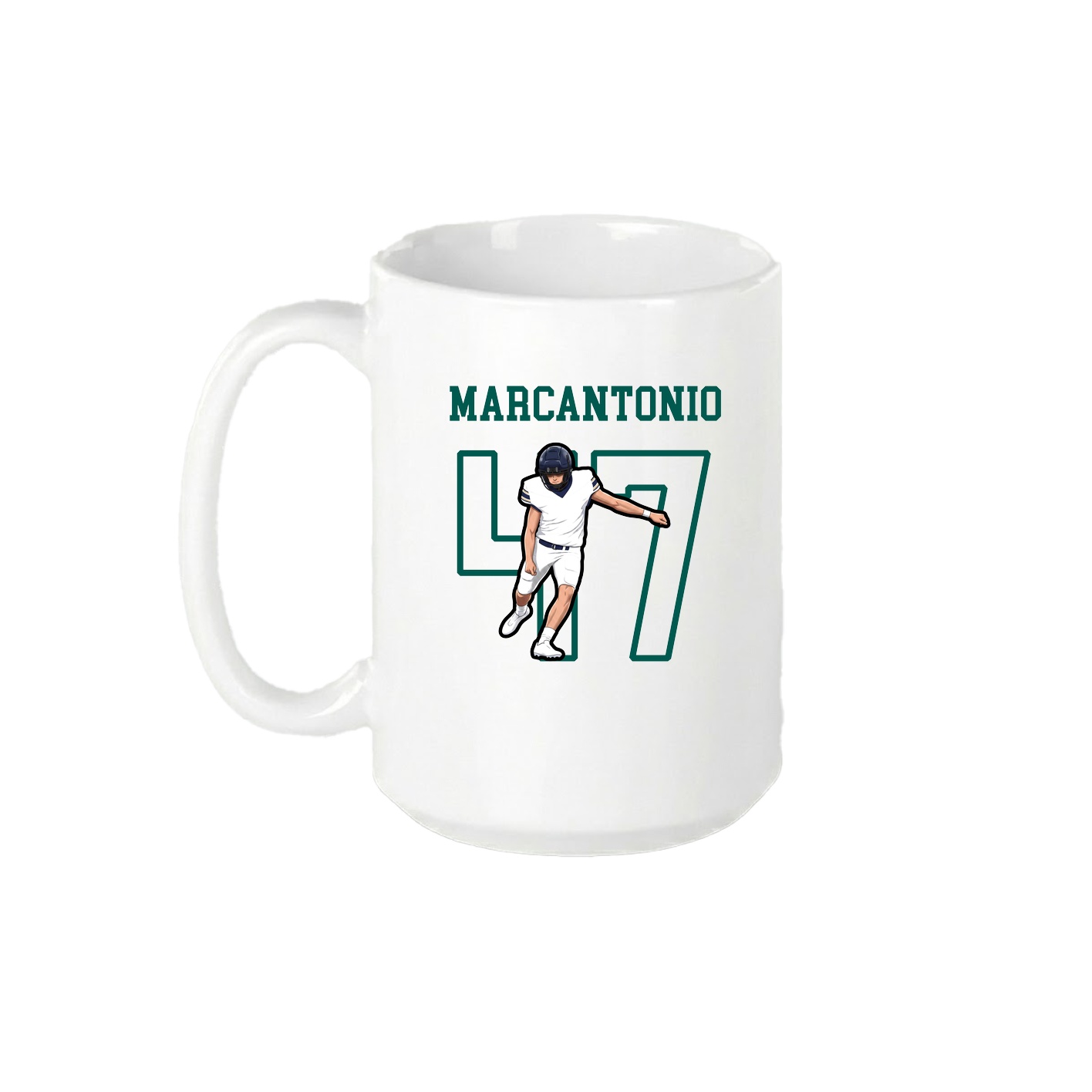 15oz Coffee Mug — Shirsey in White