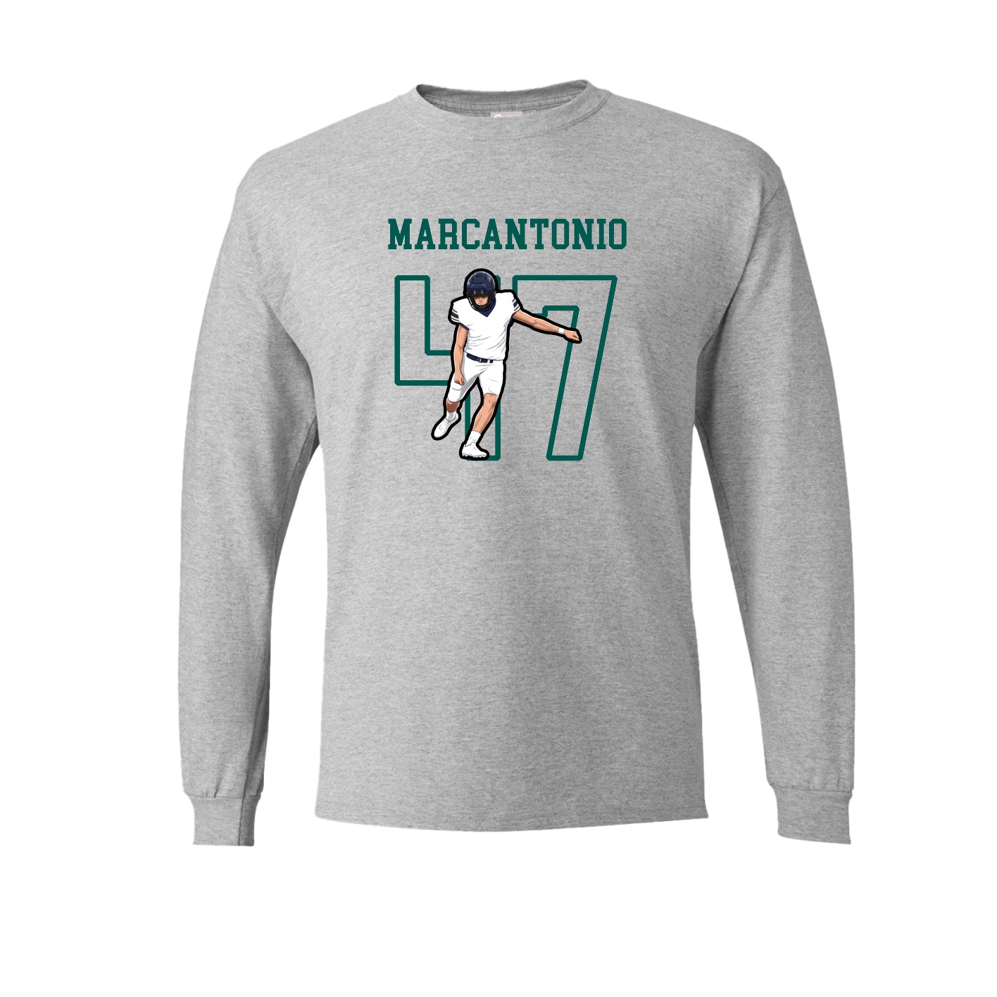 Long Sleeve Tee — Shirsey in Grey