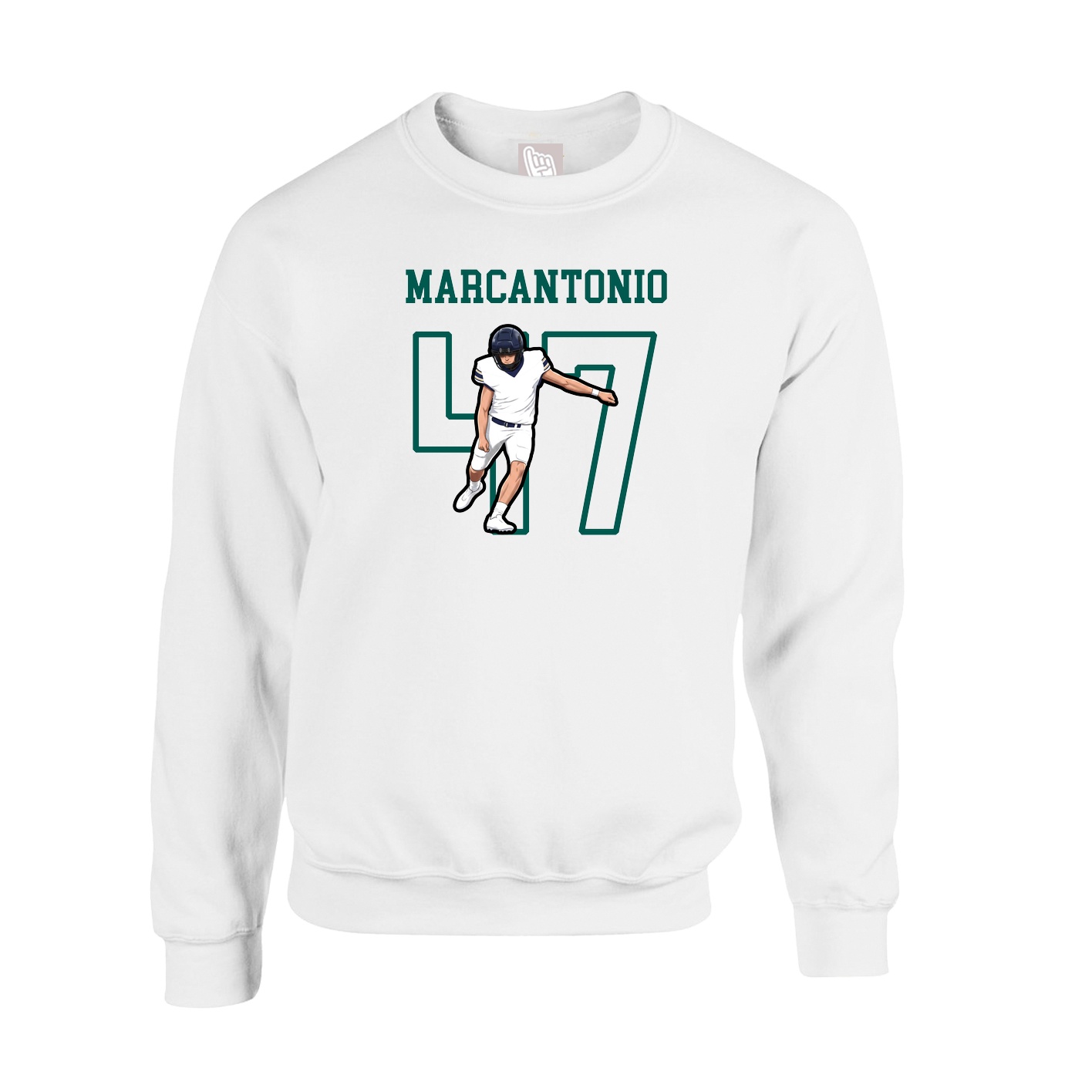 Fleece Crew — Shirsey in White
