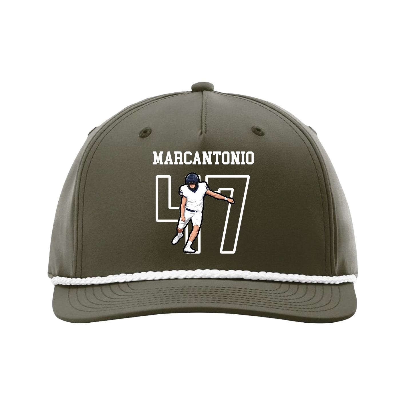 Five-Panel Classic Rope Cap — Shirsey in Green