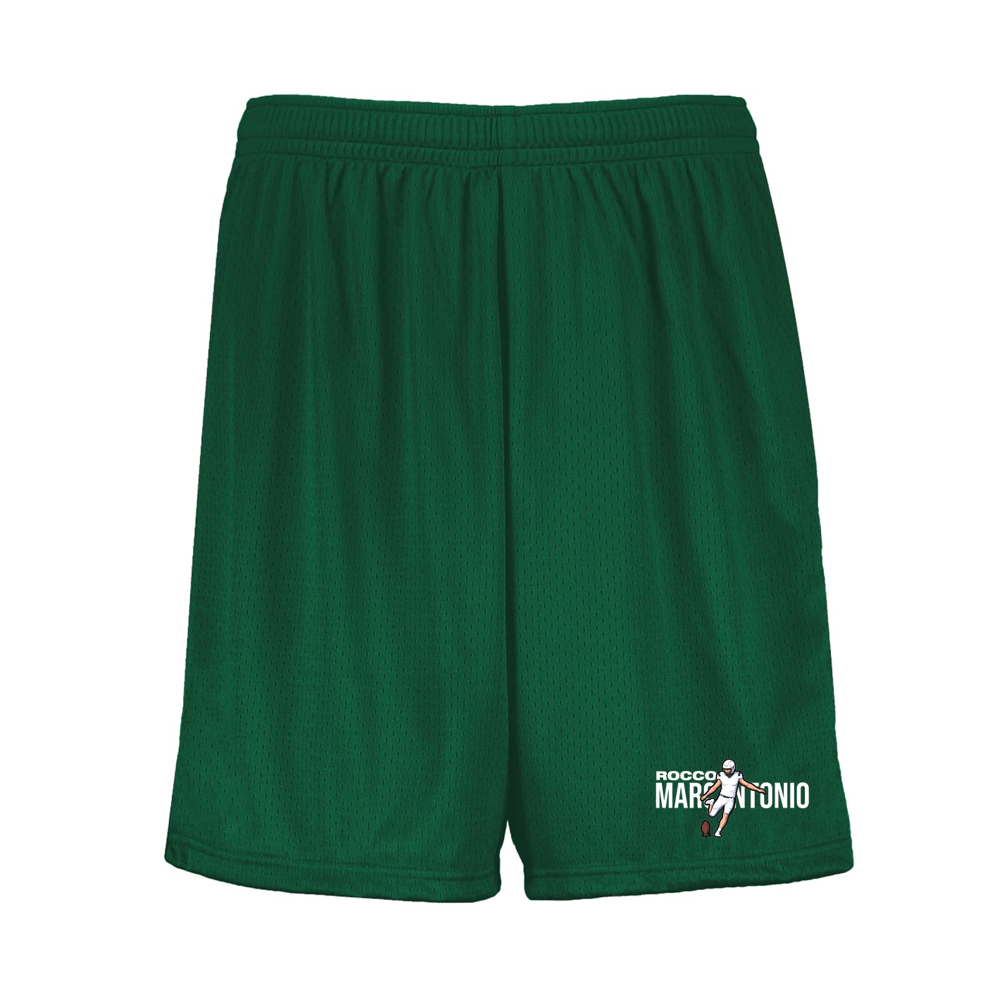 Shorts — Player Name in Green