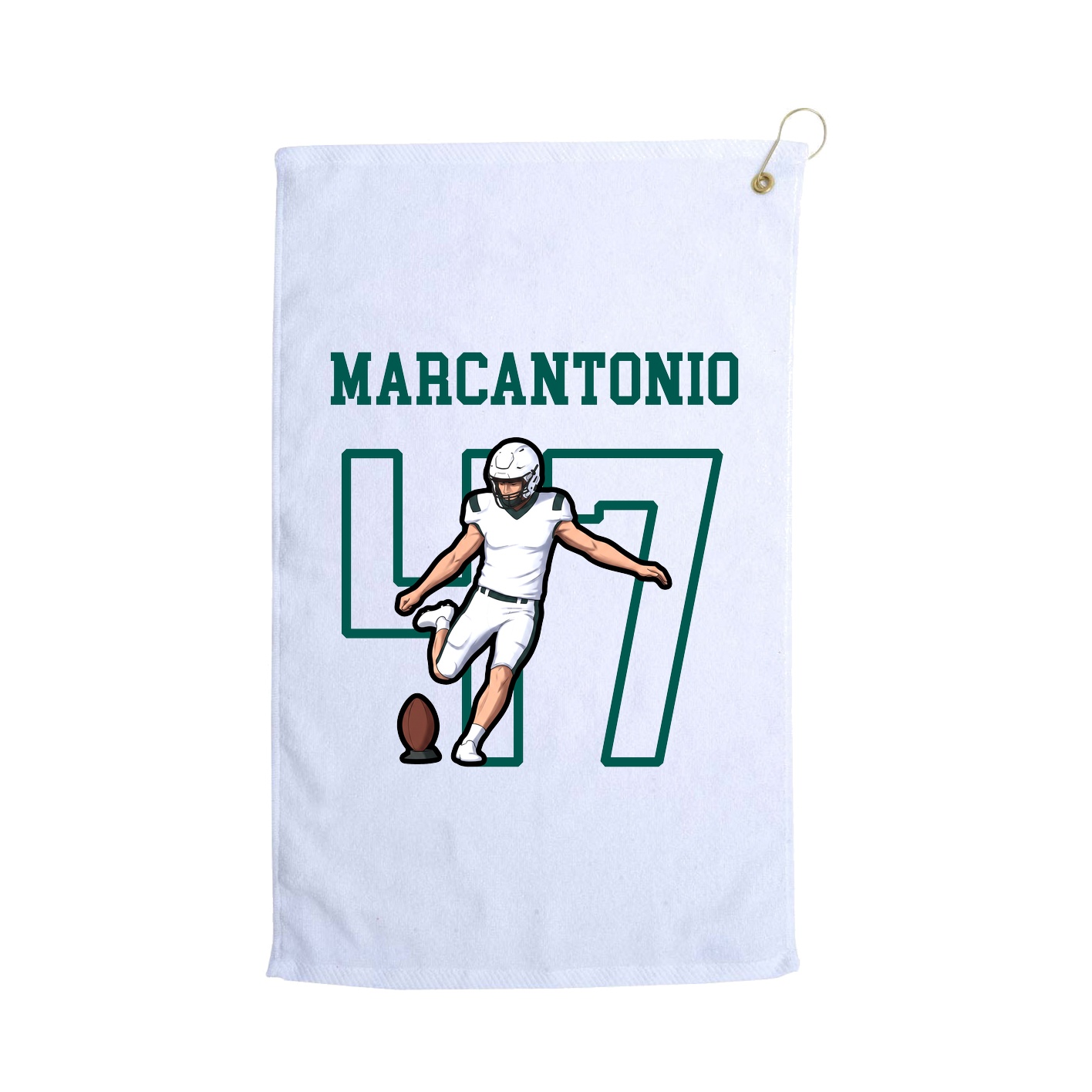 Golf Towel — Shirsey in White