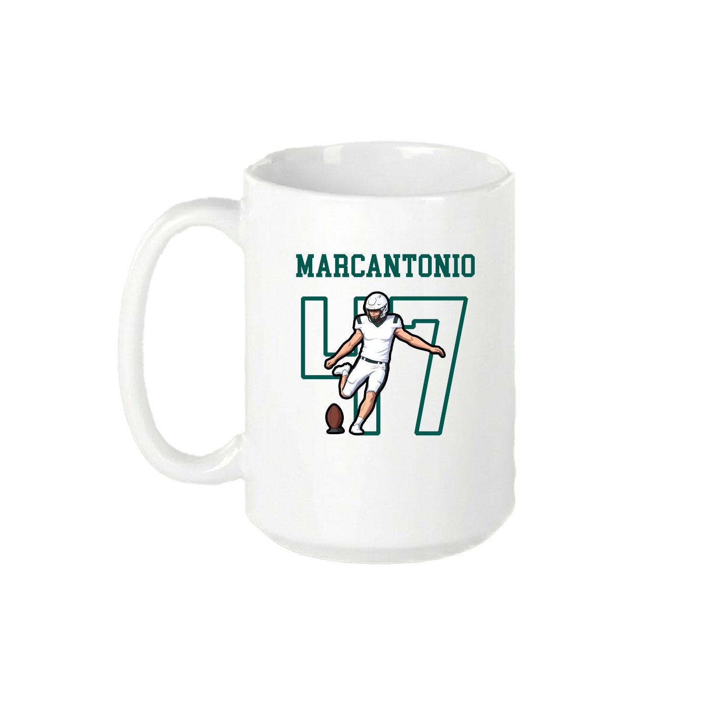 15oz Coffee Mug — Shirsey in White
