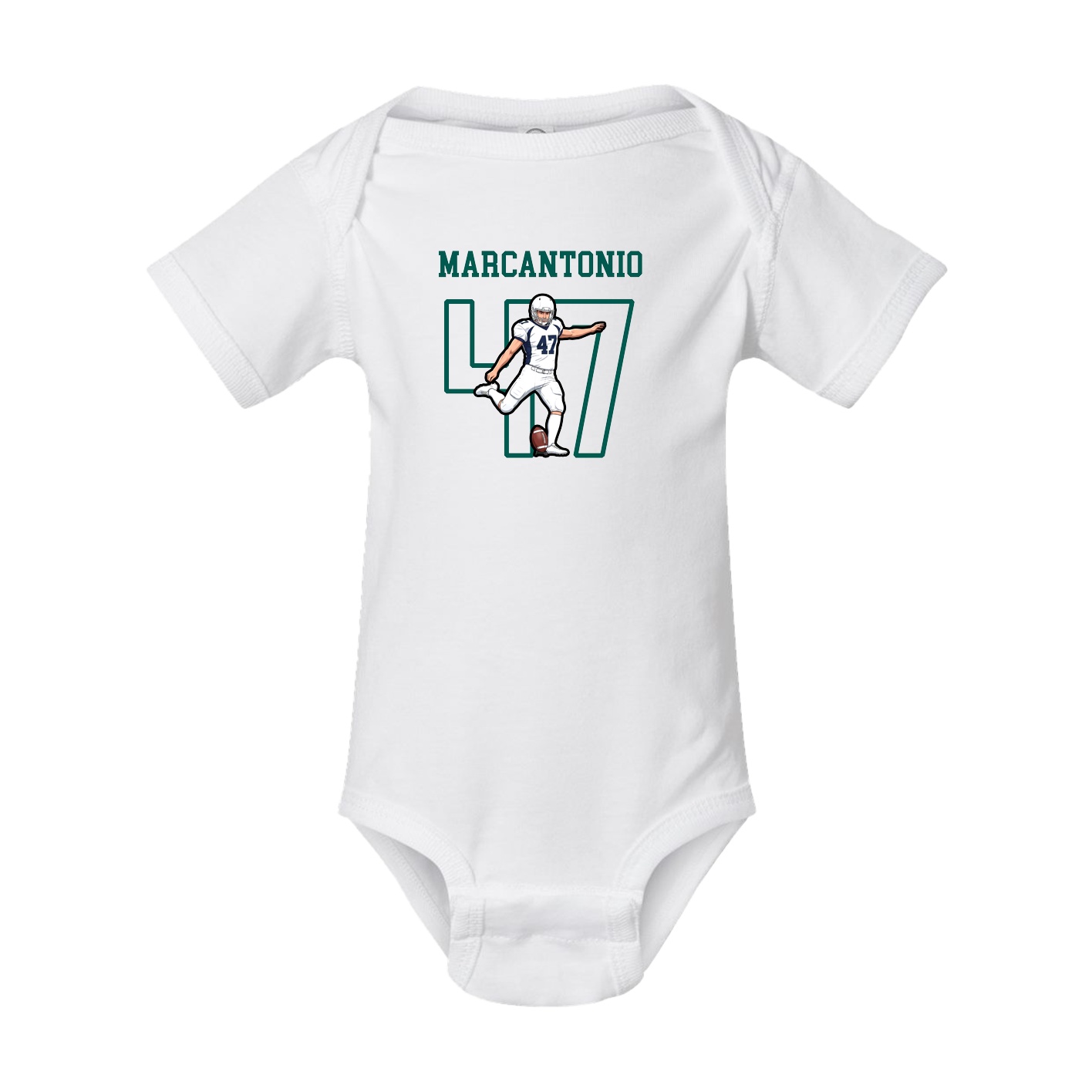 Baby Onesie — Shirsey in White