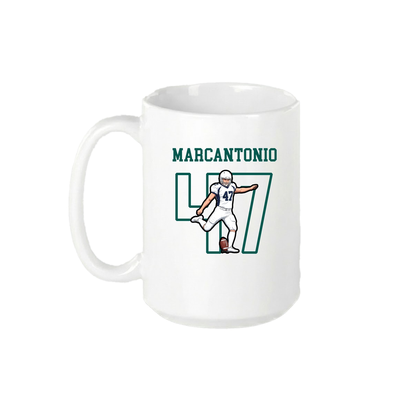 15oz Coffee Mug — Shirsey in White