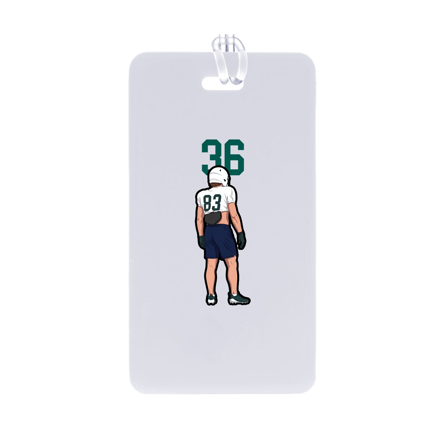 Bag Tag — Number Top in Classic