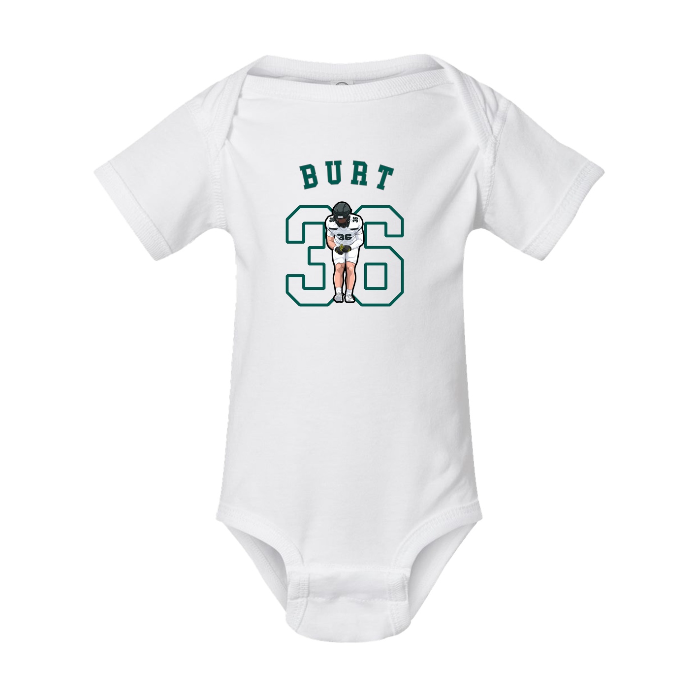 Baby Onesie — Shirsey Arch in White