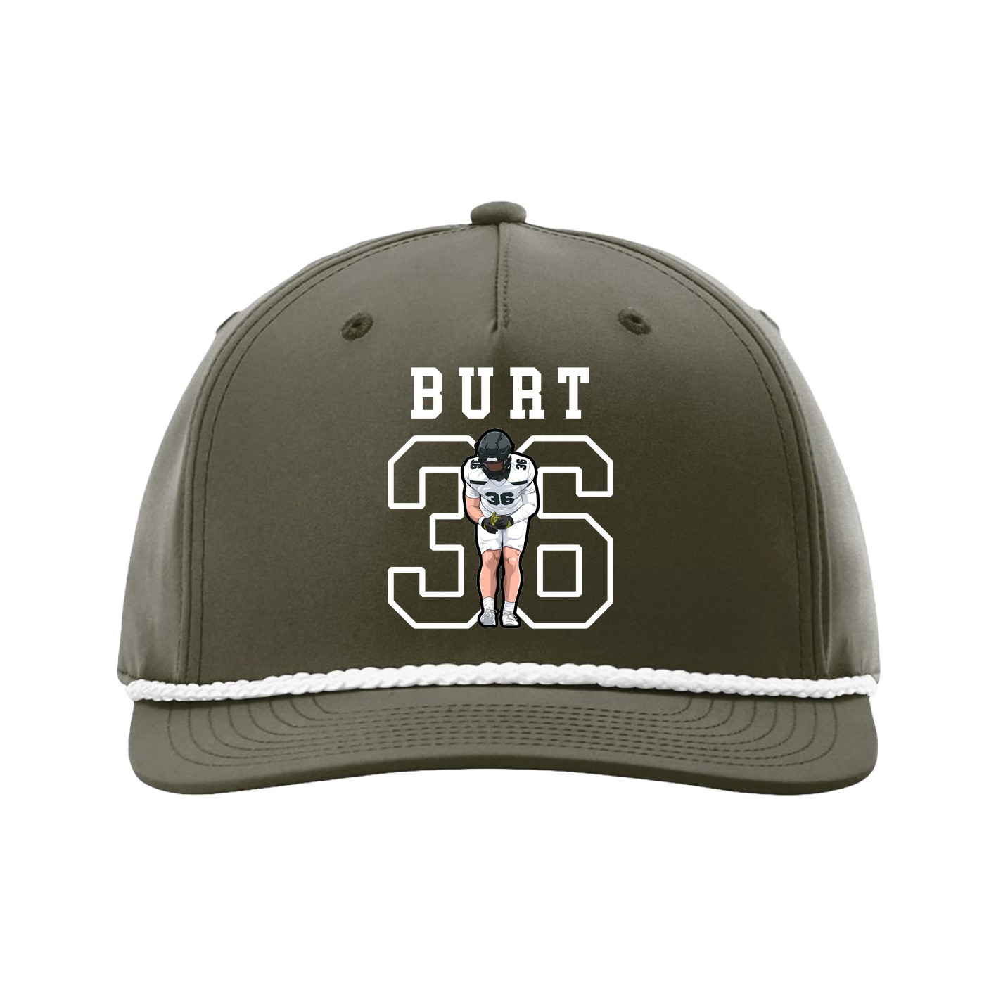 Five-Panel Classic Rope Cap — Shirsey in Green