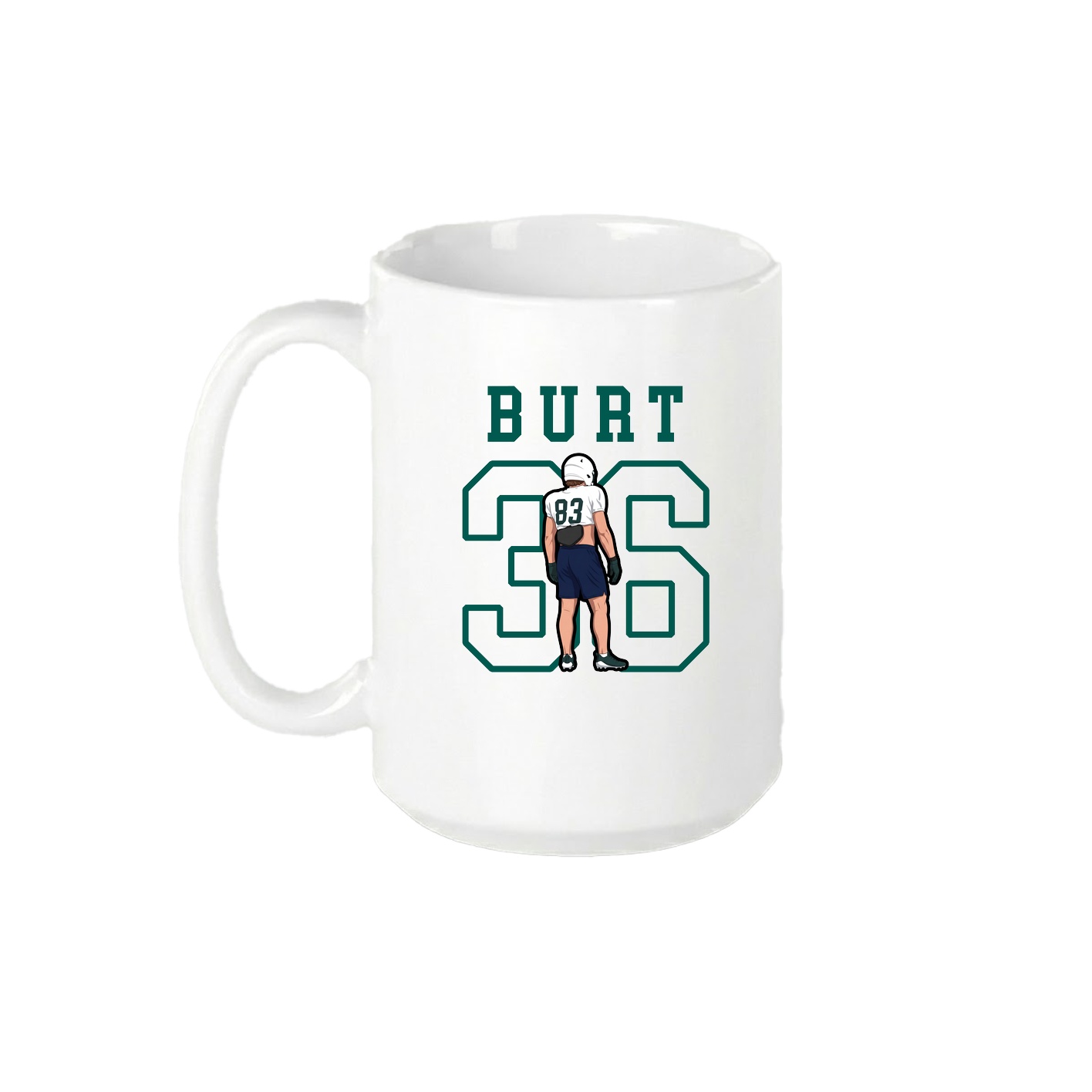 15oz Coffee Mug — Shirsey in White