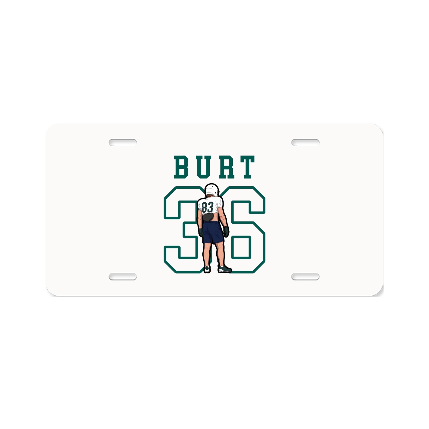 License Plate — Shirsey in Classic