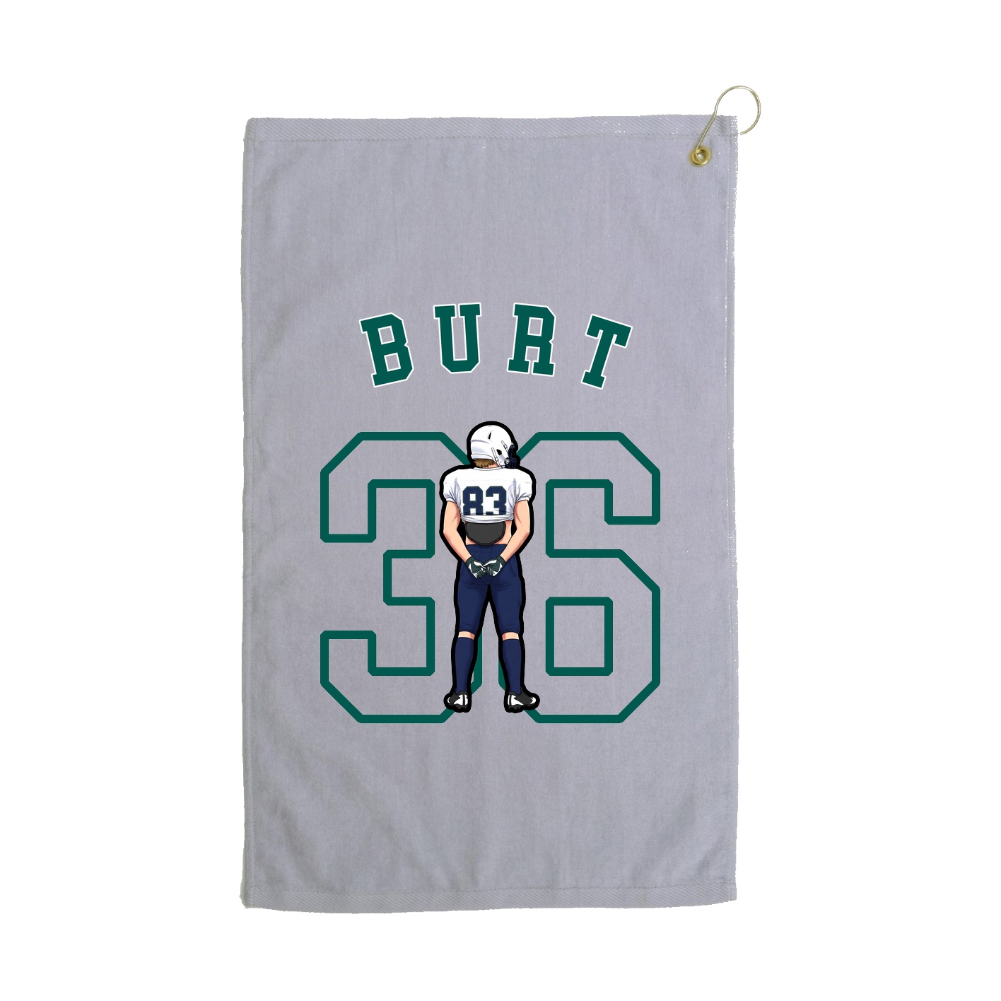 Golf Towel — Shirsey Arch in Grey
