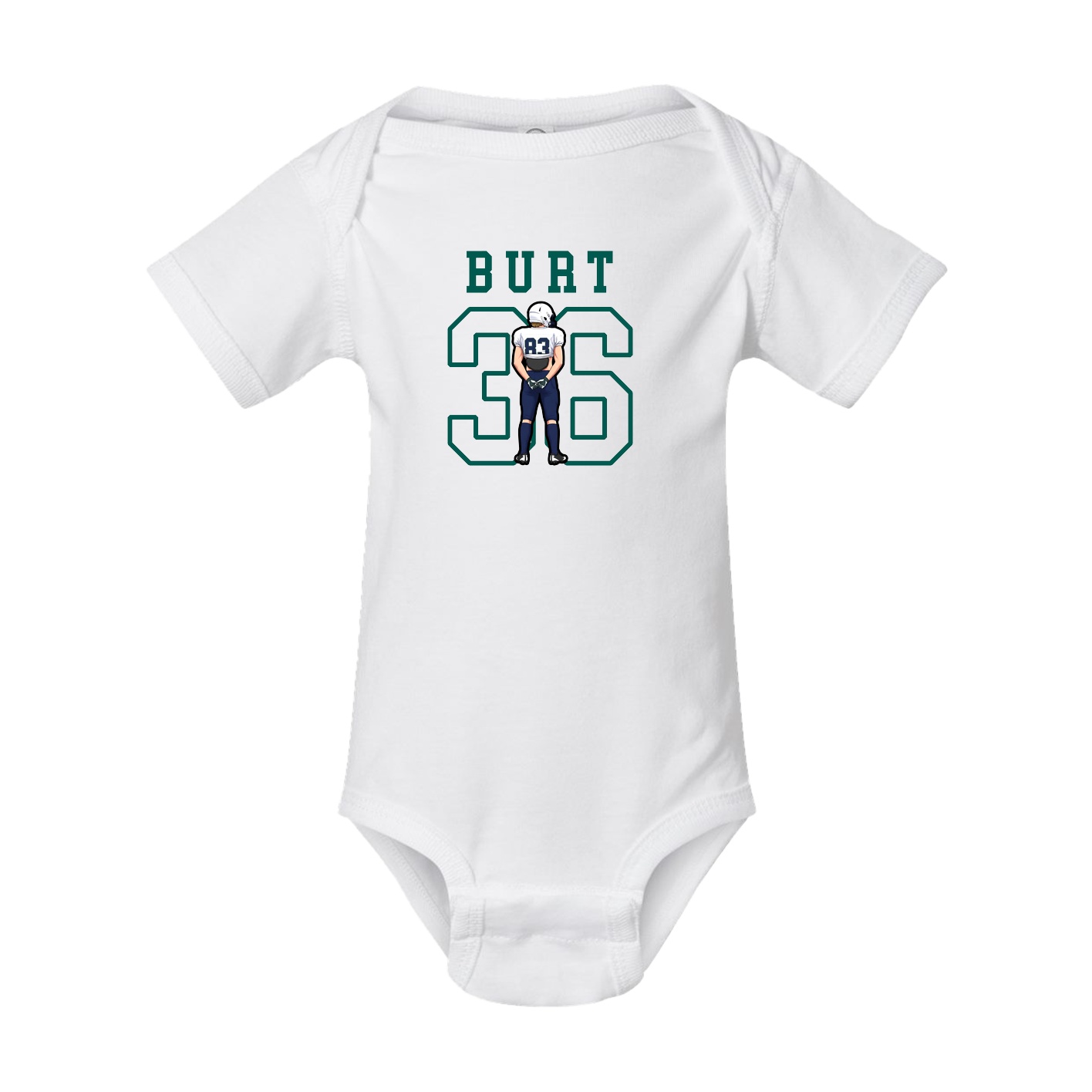 Baby Onesie — Shirsey in White