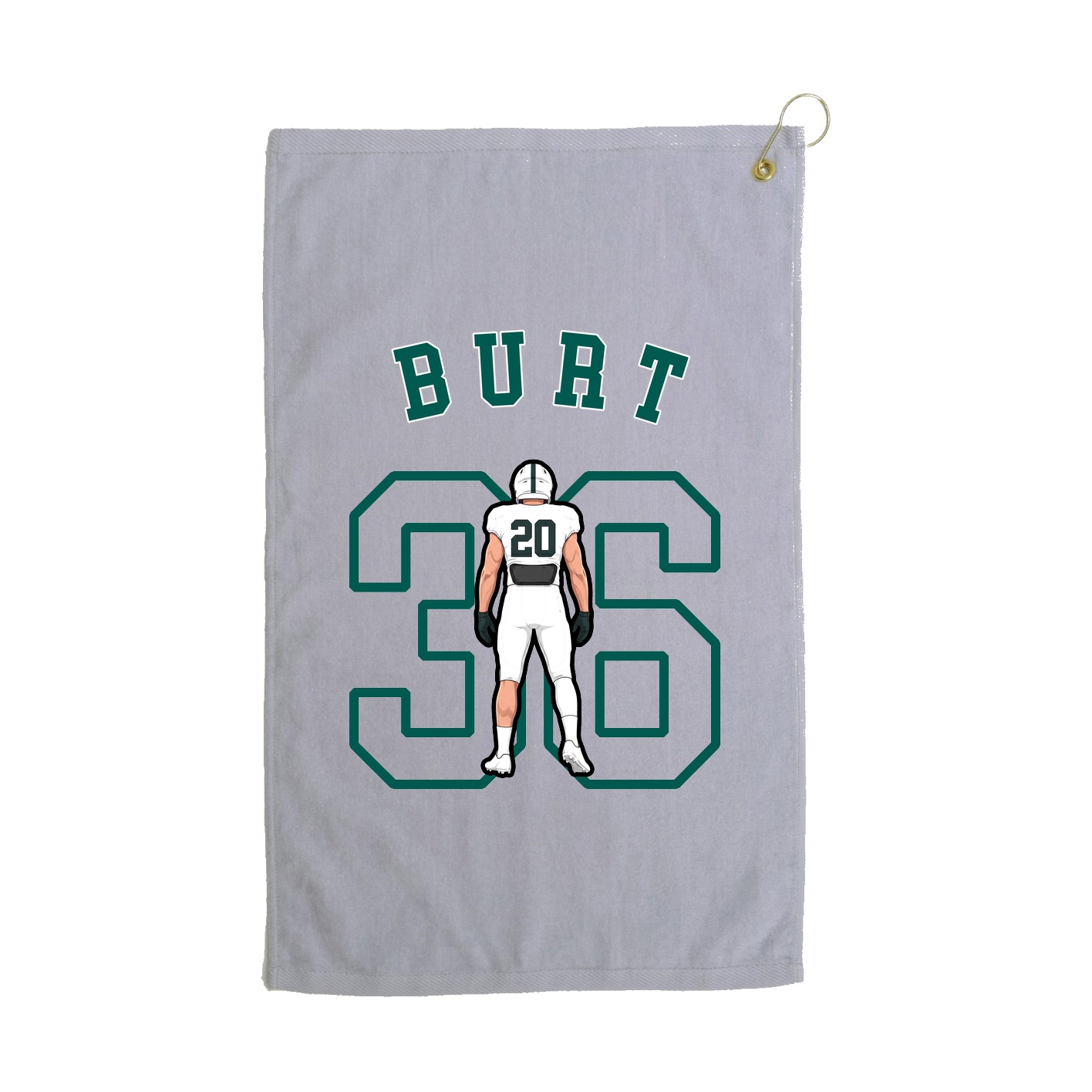 Golf Towel — Shirsey Arch in Grey